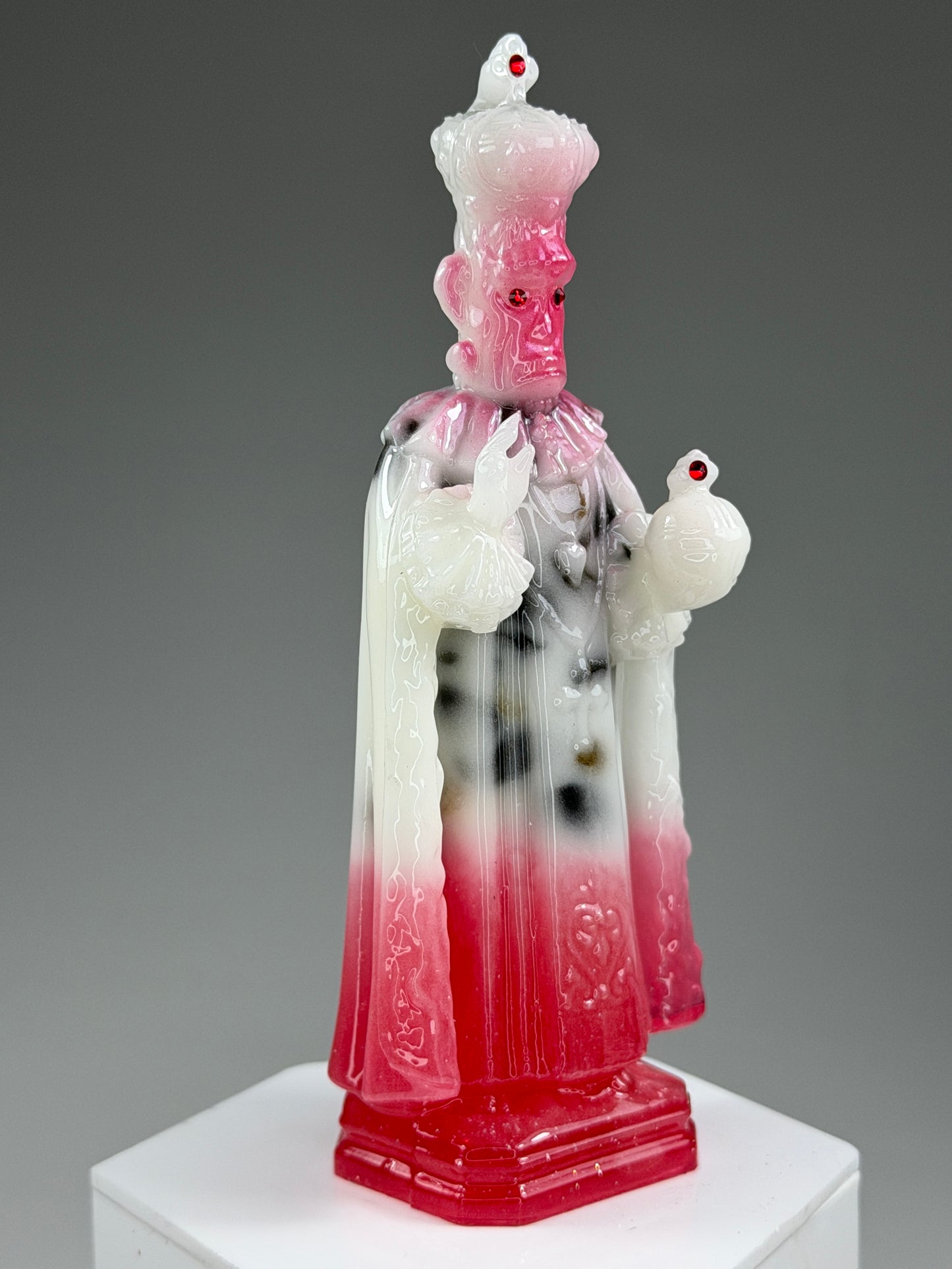 Saint Frankenstein: White/Red Fade Glow