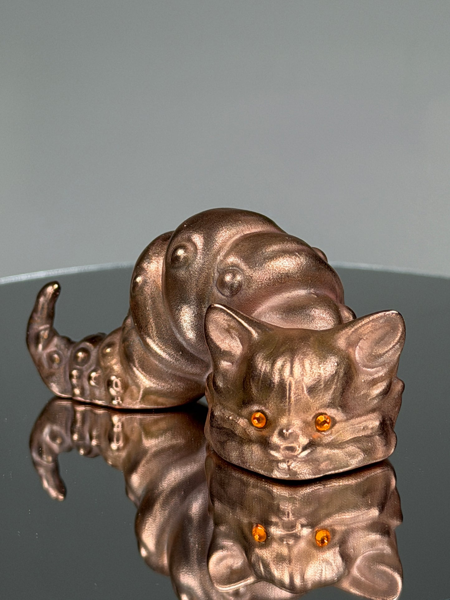 Caterpillar: Copper Plated Shiny