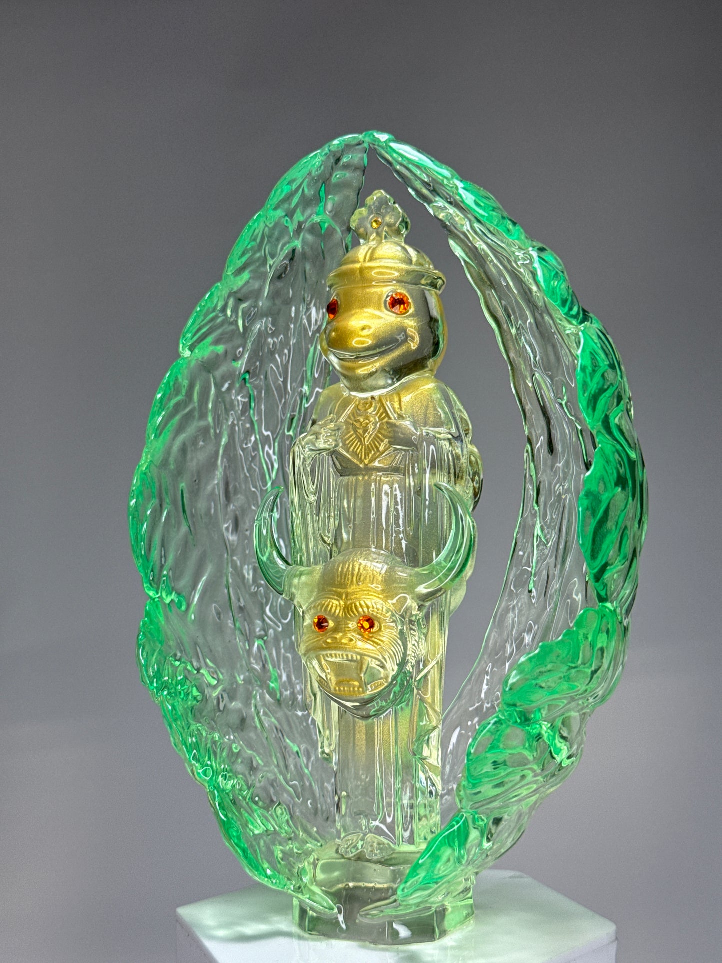 Turtle at the End of Days: Green/Gold/Clear