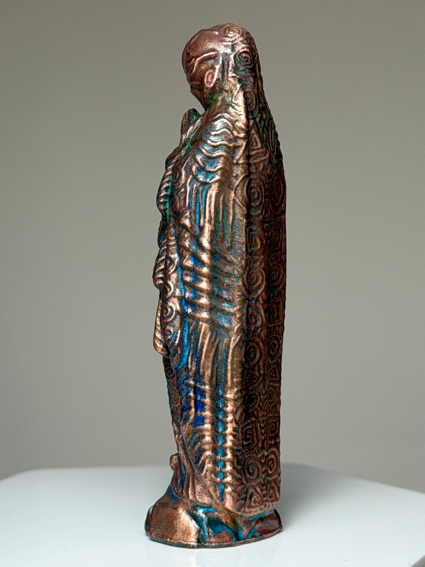 The Holy Prayers of the Parasitic Eye: Copper Plated Patina