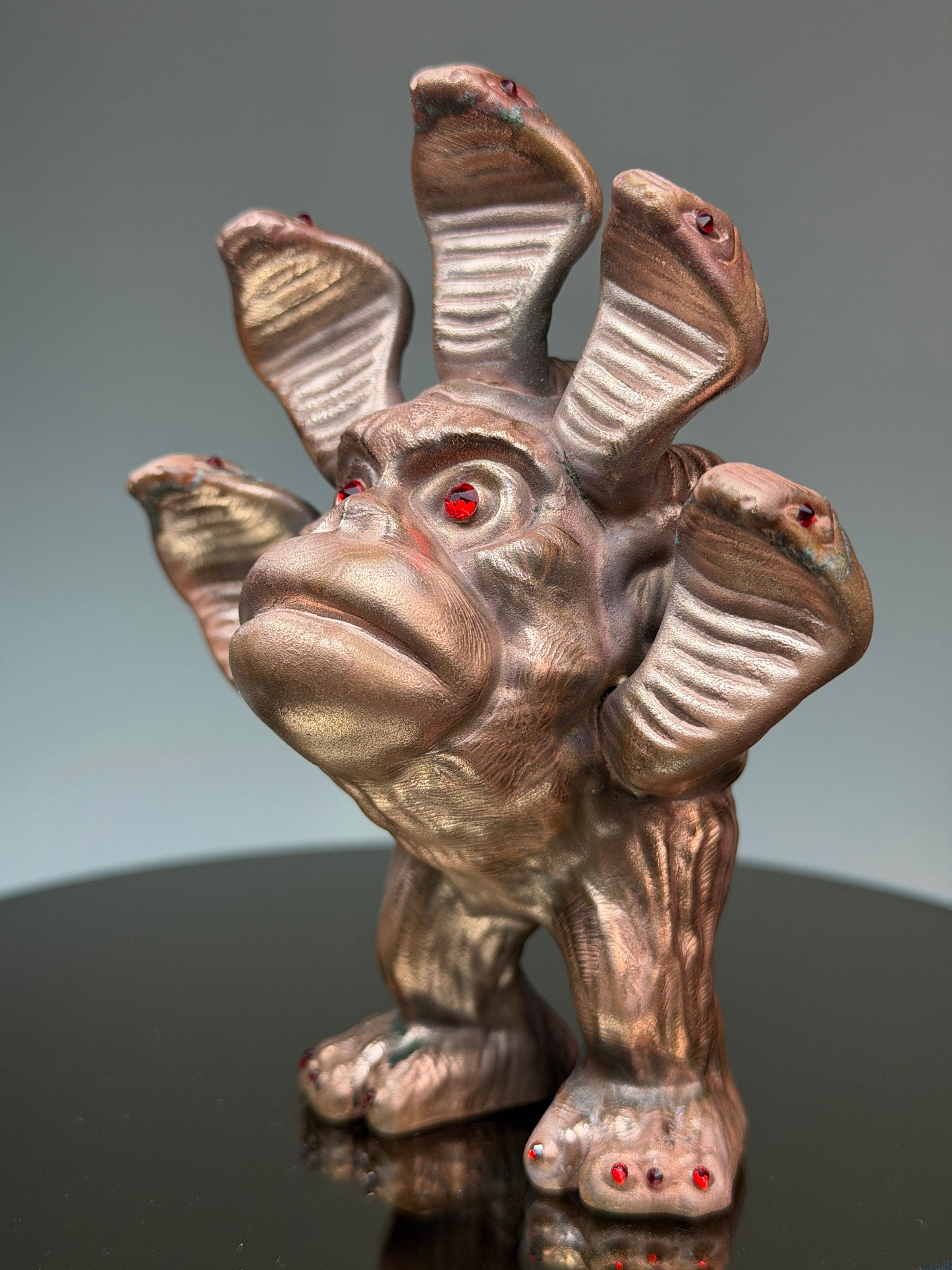 Cobra Hopper: Copper Plated Polished