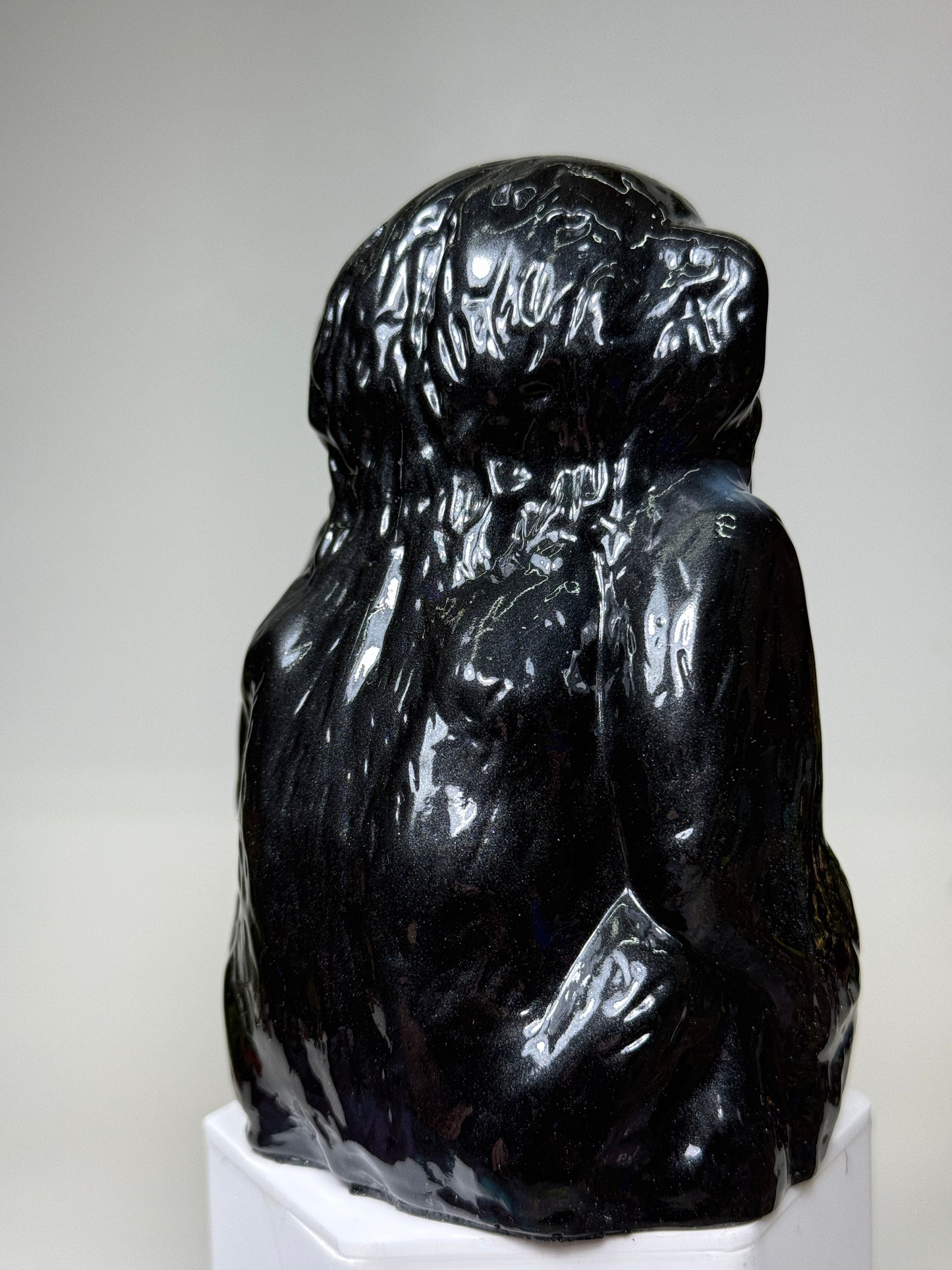 Sitting Monkey: Midnight Pastel