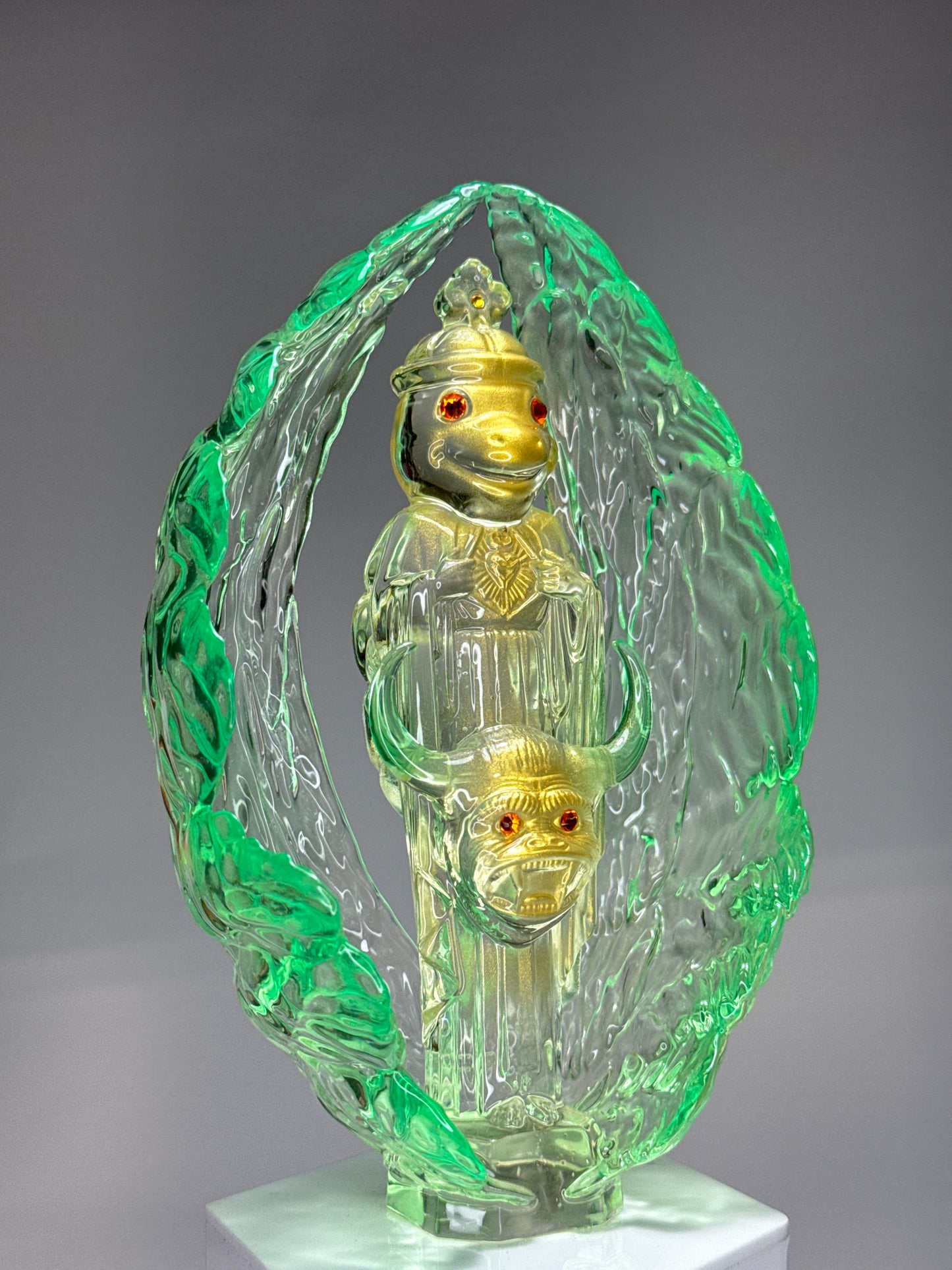 Turtle at the End of Days: Green/Gold/Clear