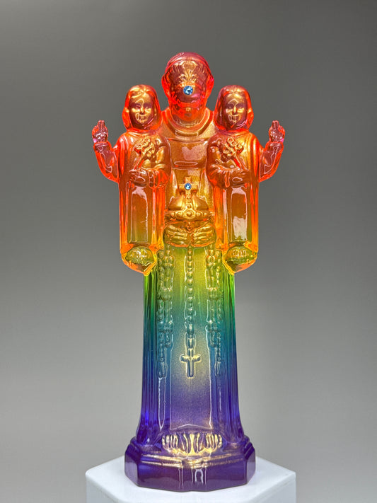 Cyclops with Twins: Transparent Rainbow