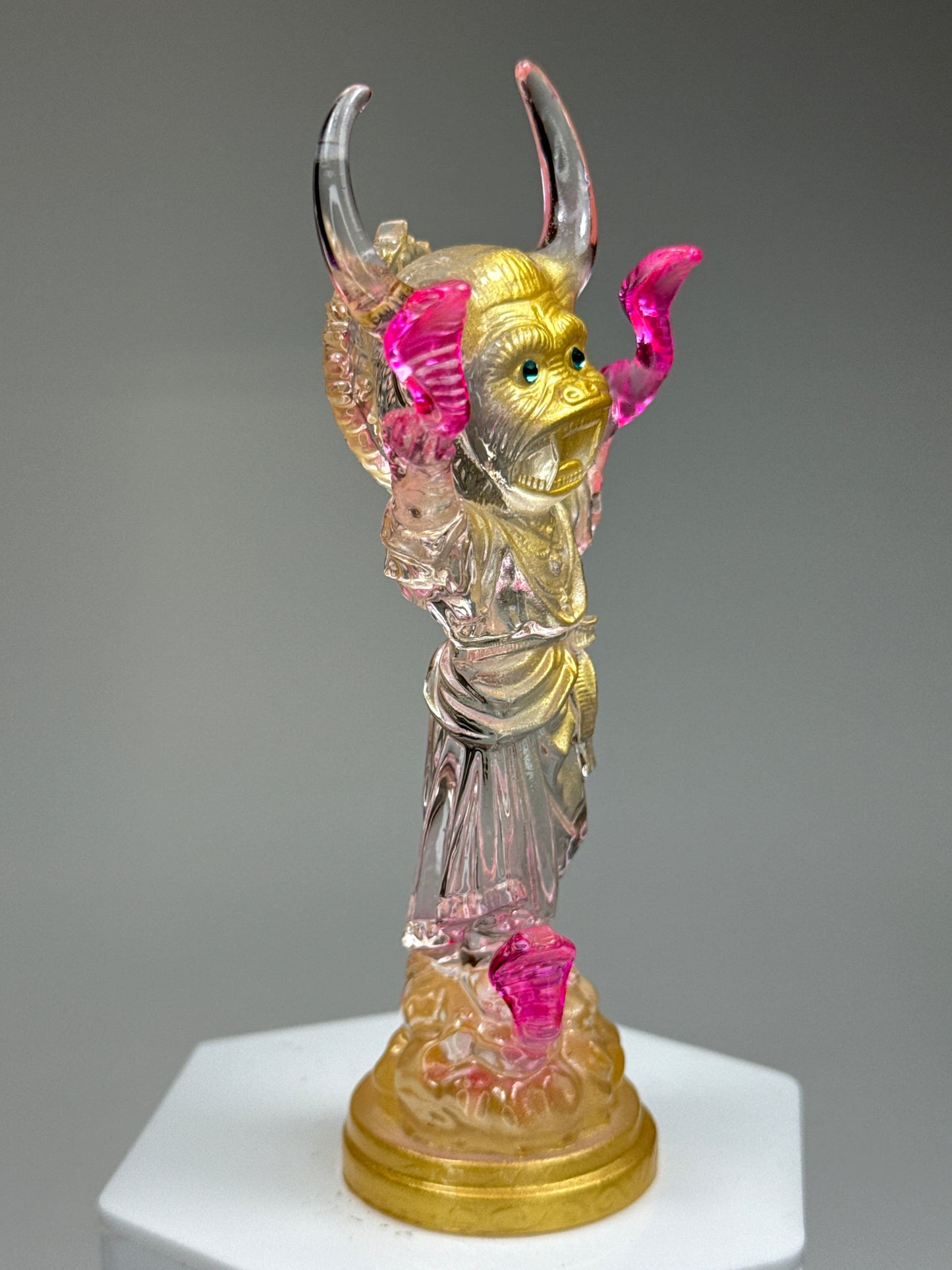 Snake Handler: Gold/Clear/Pink