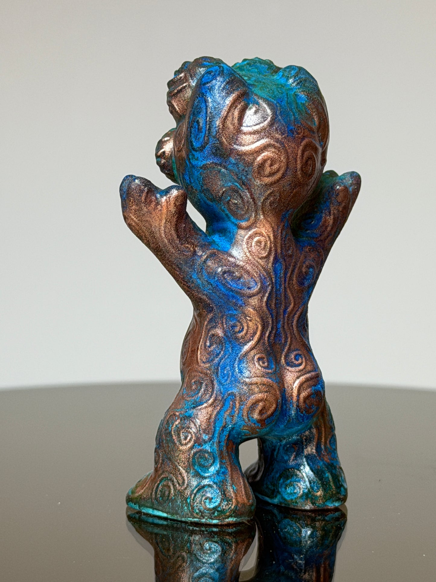 World Famous Ape Troll: Copper Plated Primo