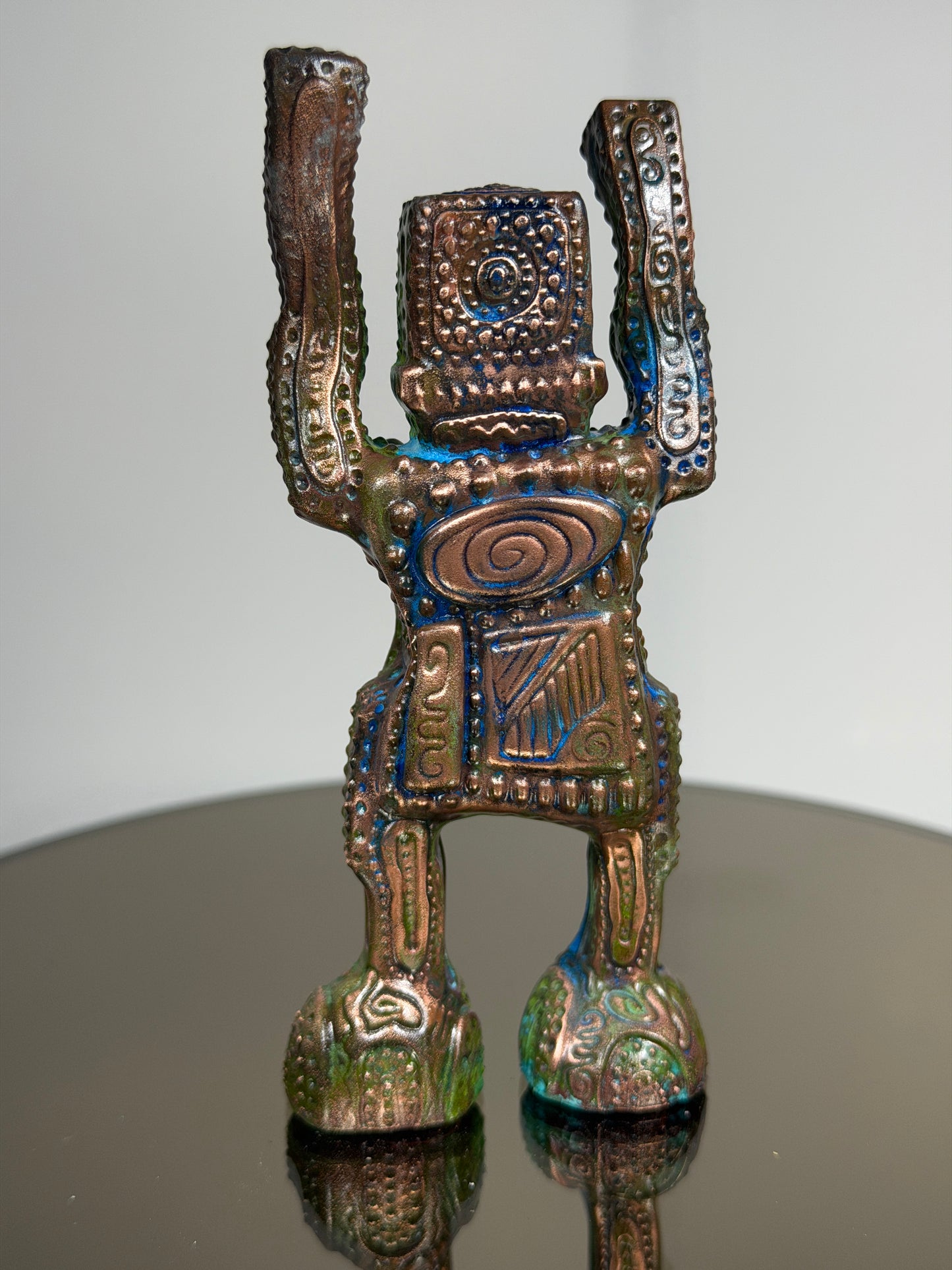 Wonky Robot: Copper Plated GooGone