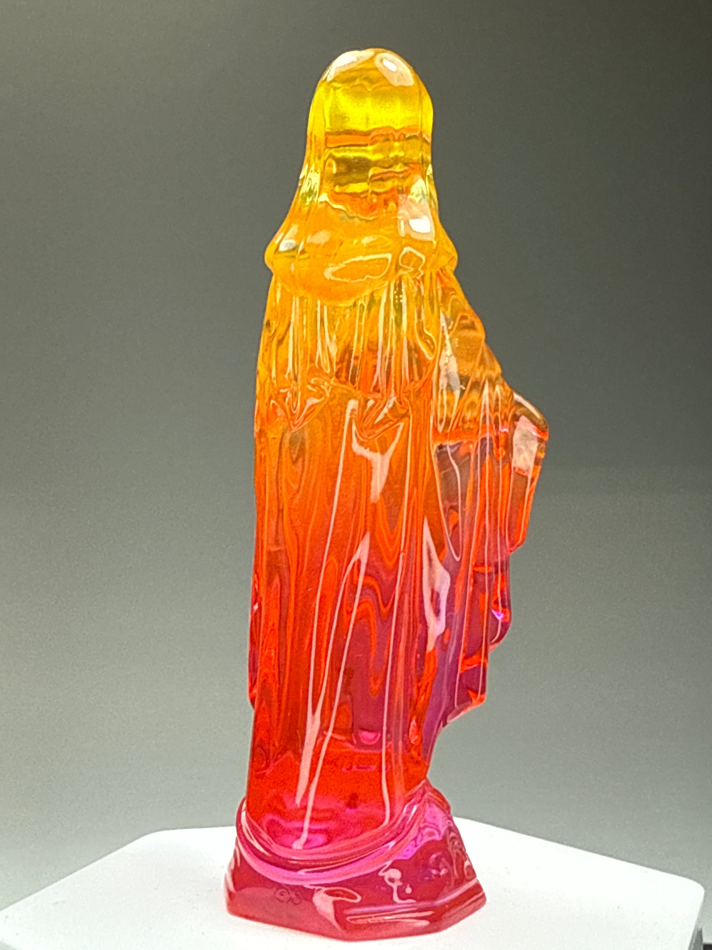 Jesus Head Mary: Gold Fire