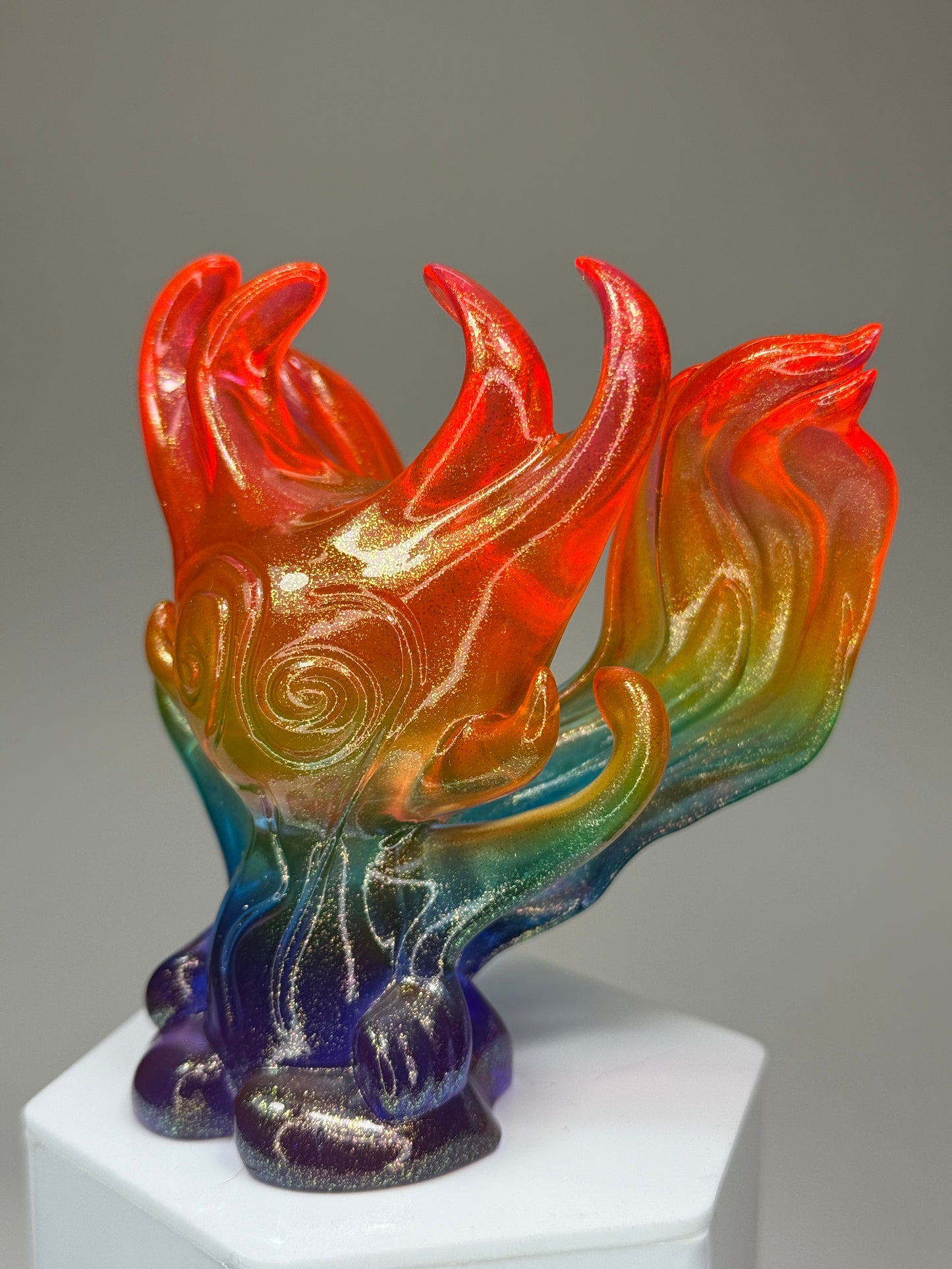 Angel, Fallen: Gold Transparent Rainbow