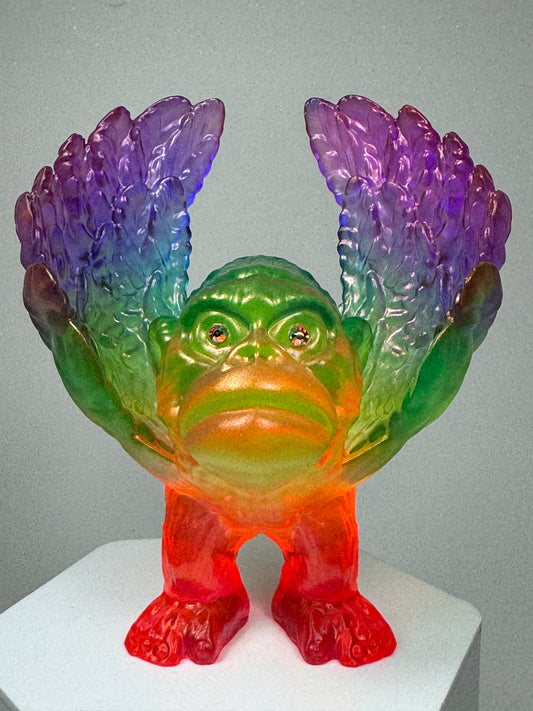 Winged Ape Hopper: Gold Rainbow Hop