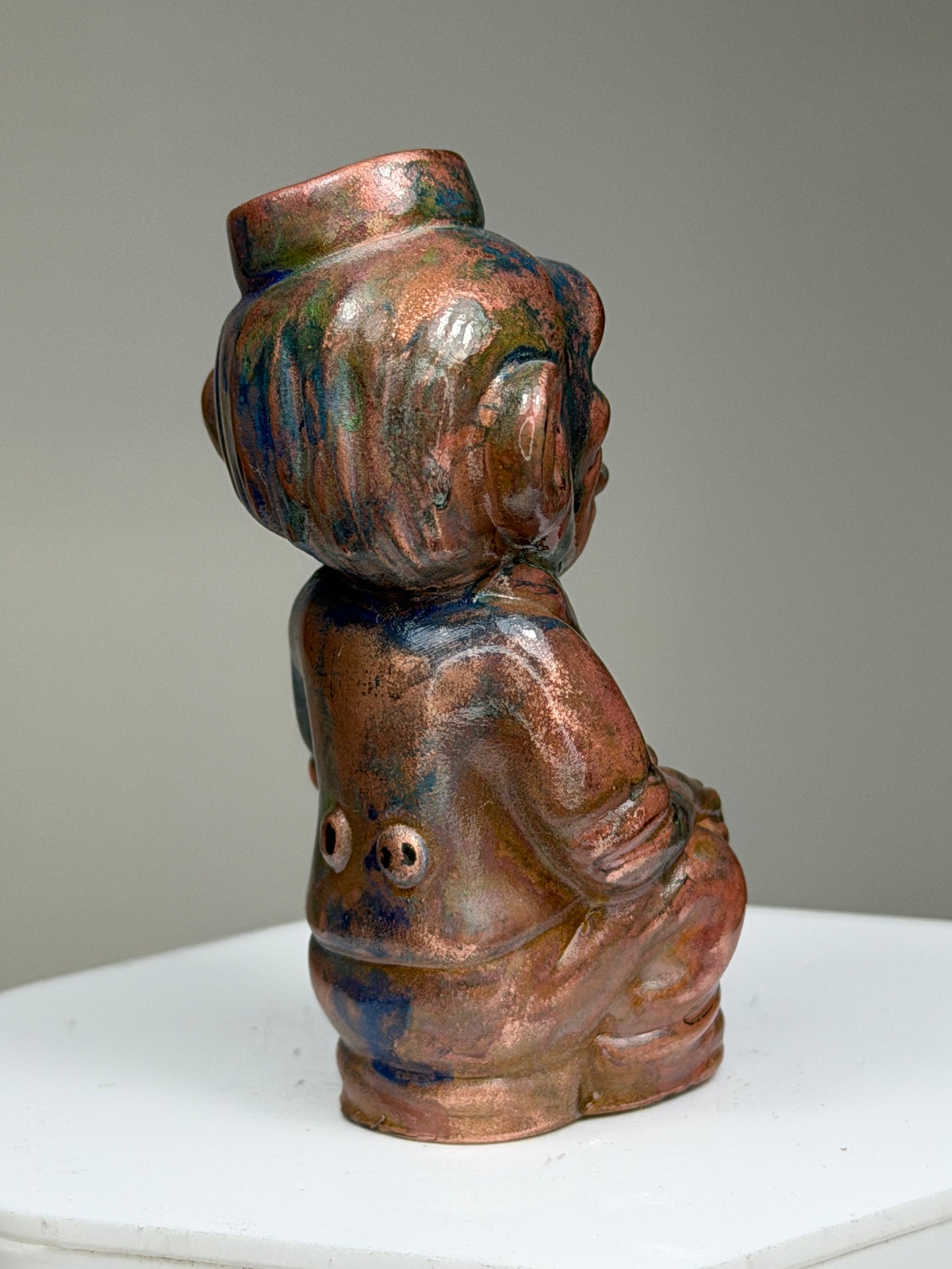 Monkey with Bananas: Copper Plated Fruit Day