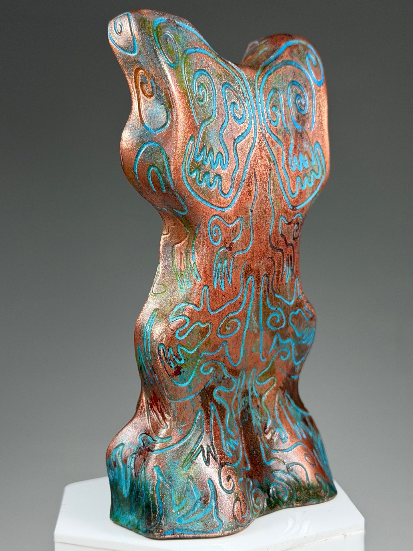 Bveeu Qe’bb: Copper Plated Mystery Fun