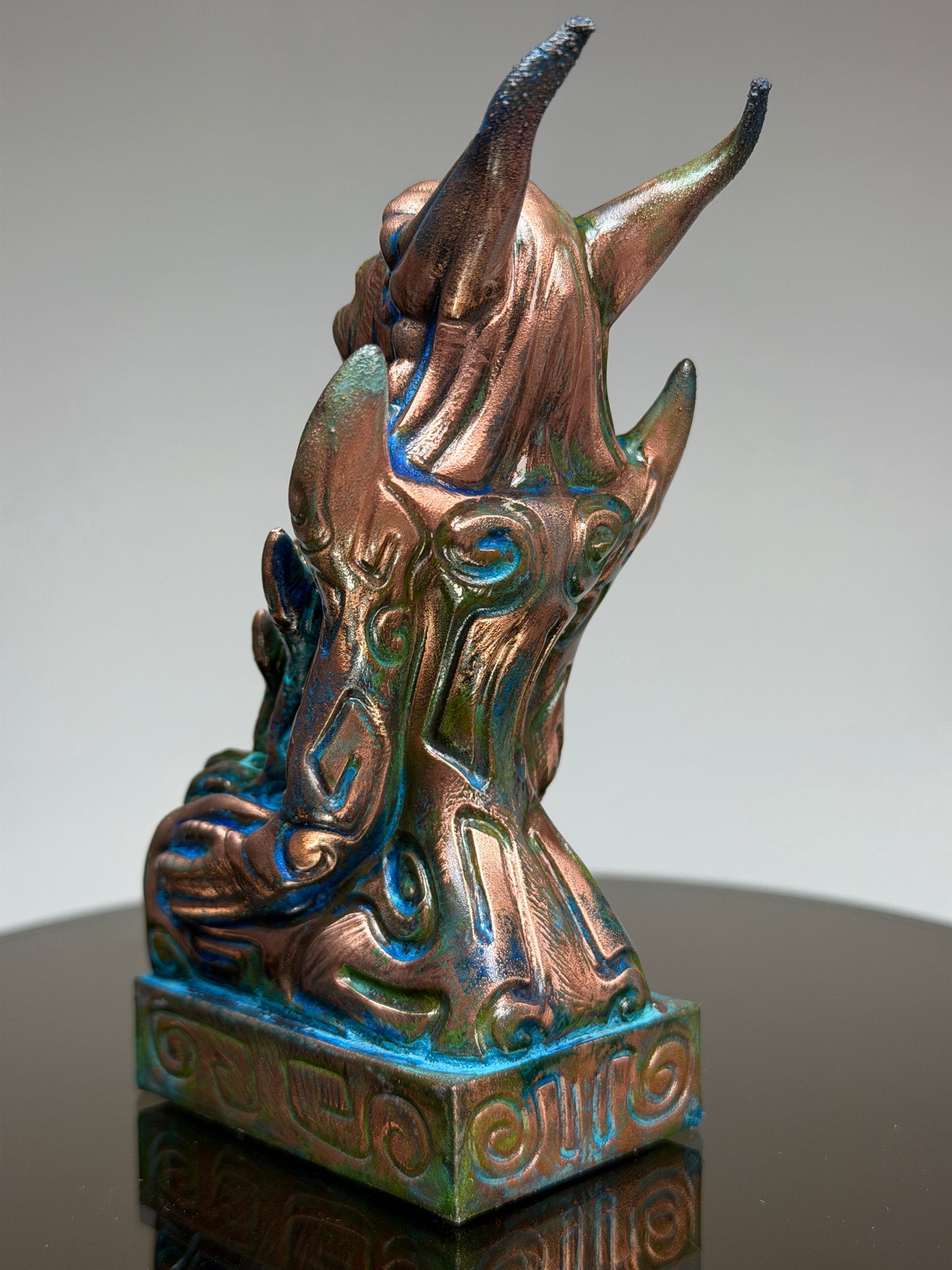 Egyptian Cosmonaut Apes: Copper Plated Angles