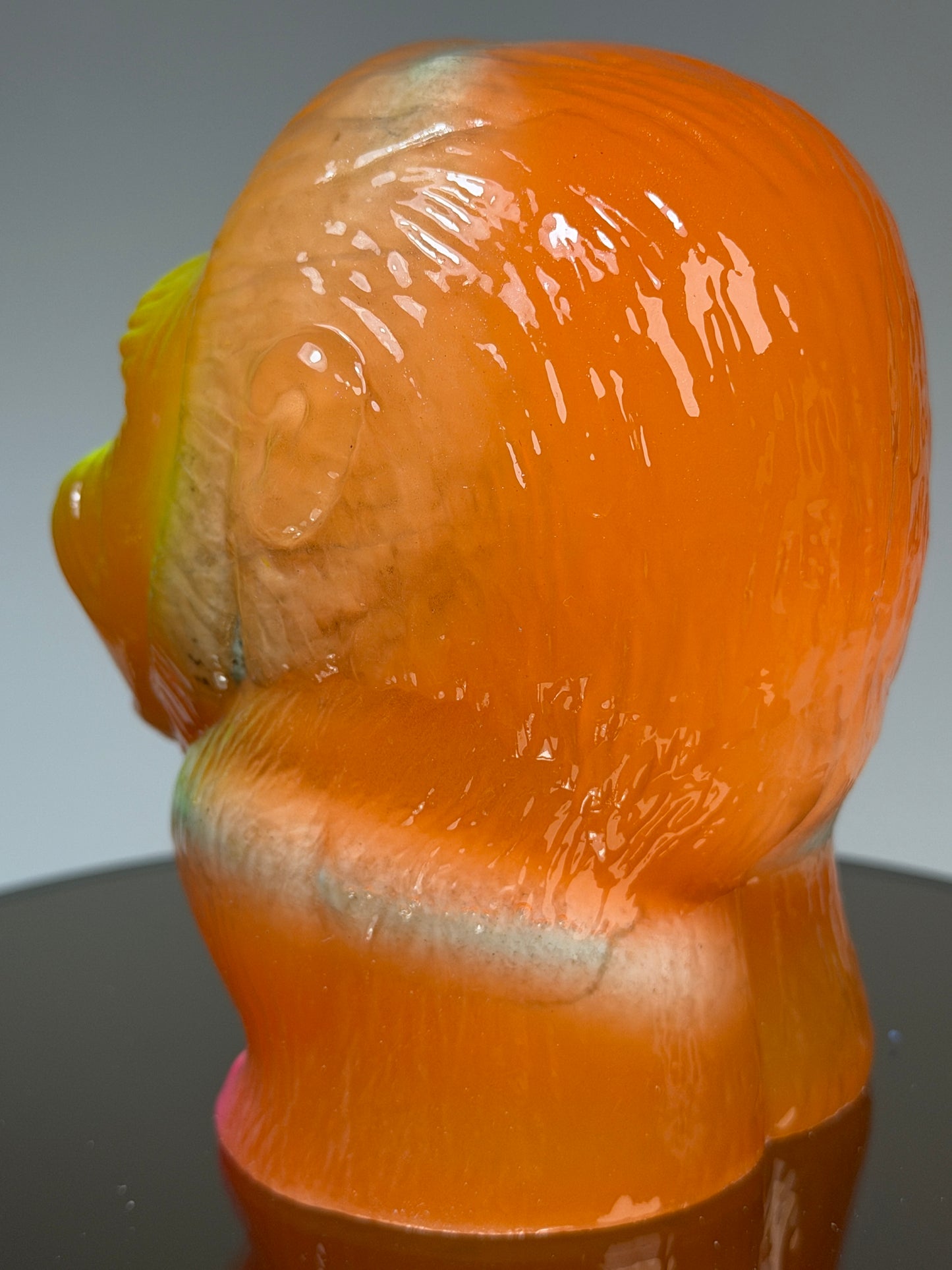 Stumpy Ape: Big Time Orange Neon Glow