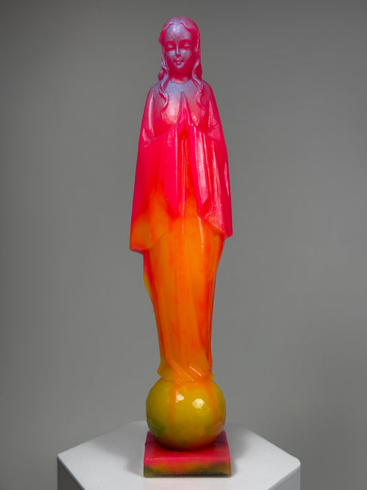 Bootleg Tall Mary on a Golf Ball: Marbled Glow Power