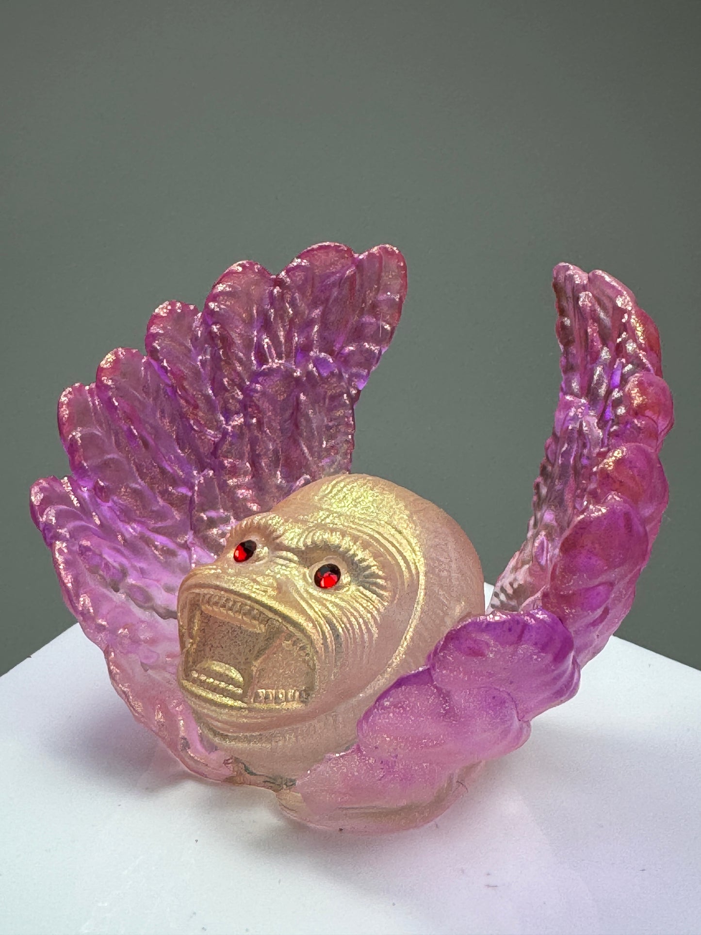 Cherub Ape: Purple and Gold