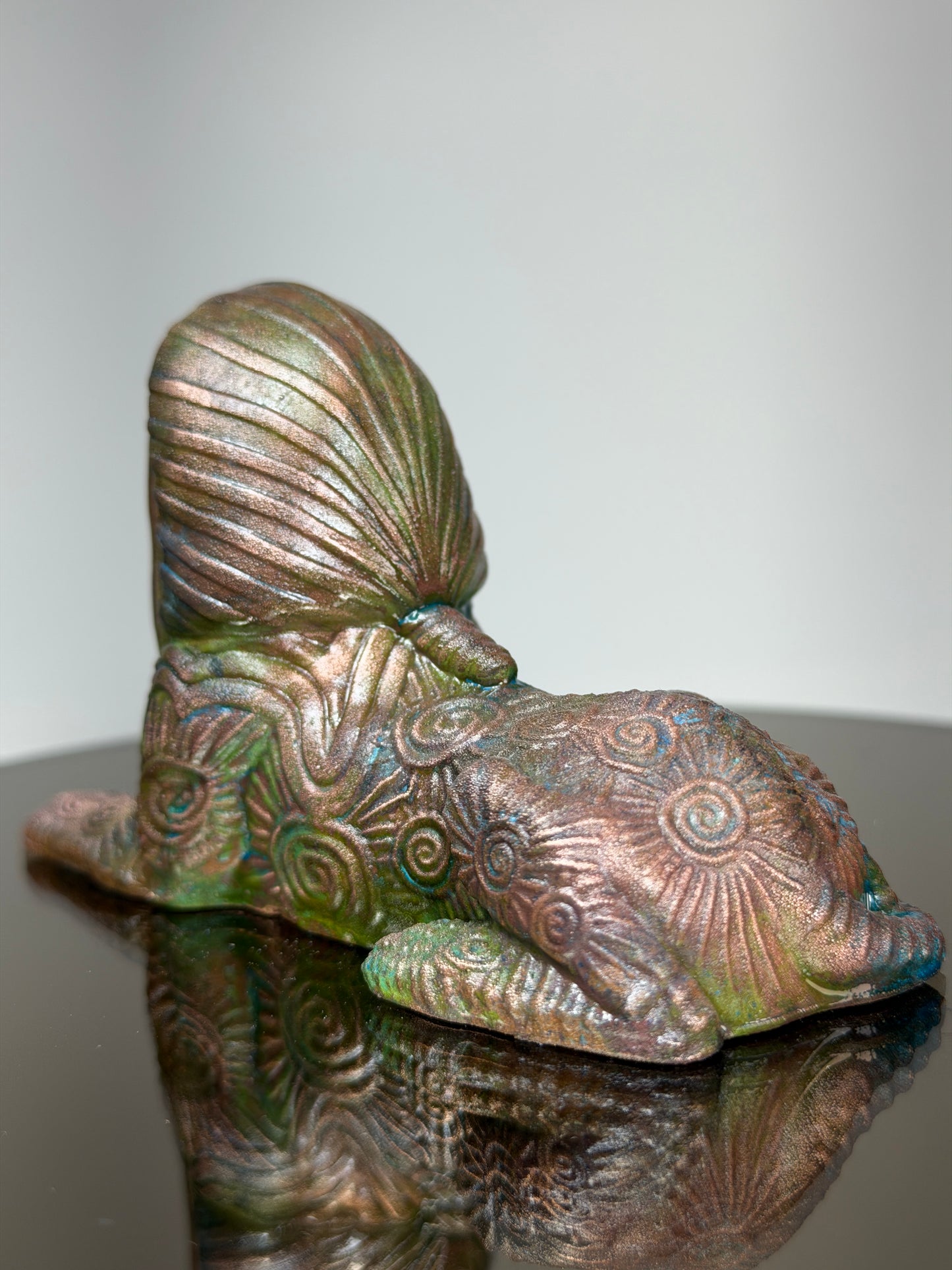 Sphinx Jesus: Copper Plated Prototype 1 (smaller)