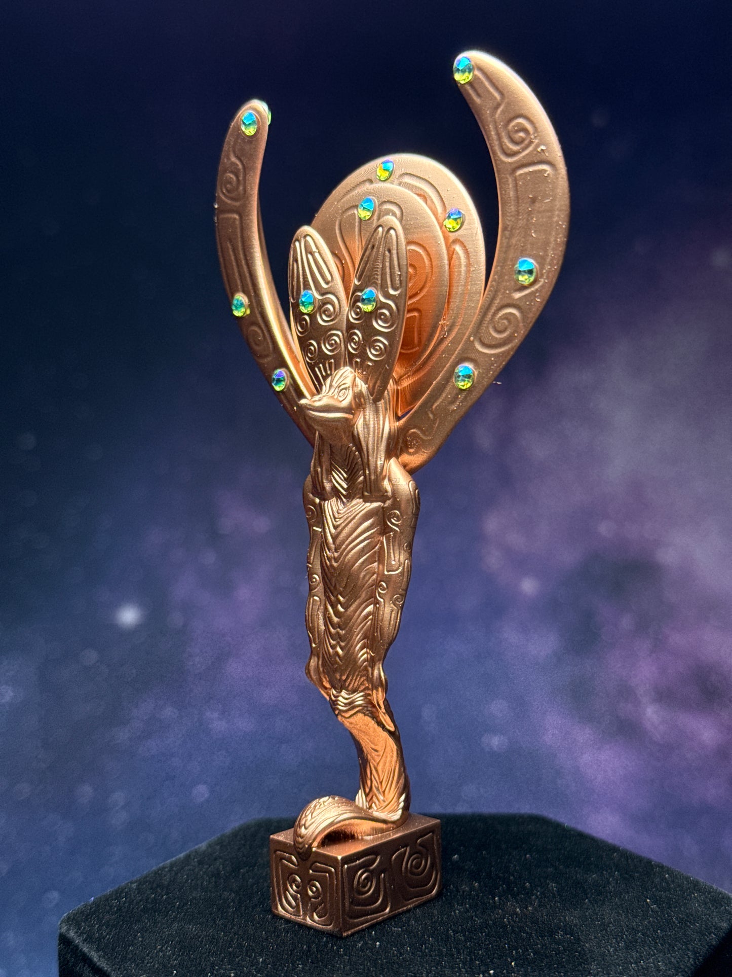 Ibis Serpent Mummy: Chrome Copper