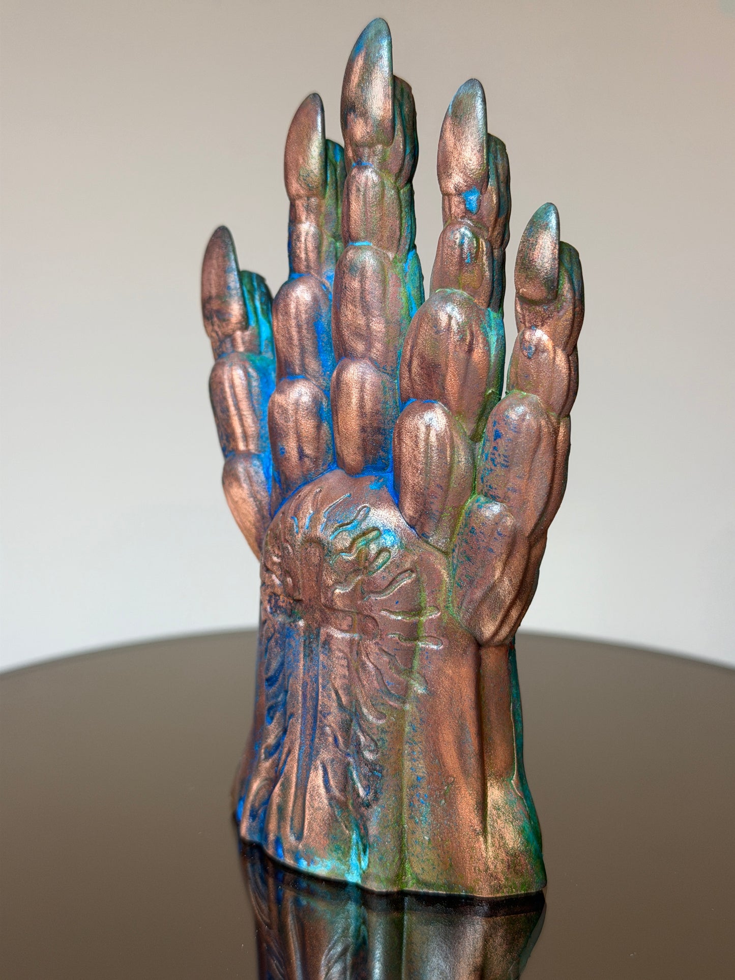 Jesus Christ Claws: Copper Plated Right Hand of Fate