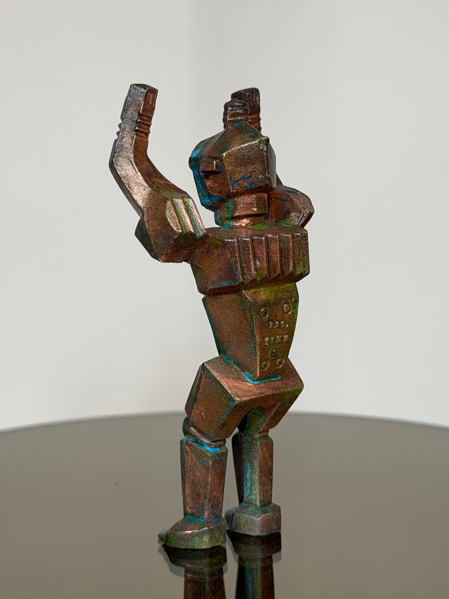 Pure Robot: Copper Plated Neon