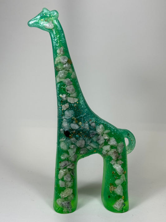 Hello, Giraffe: Green with Rocks