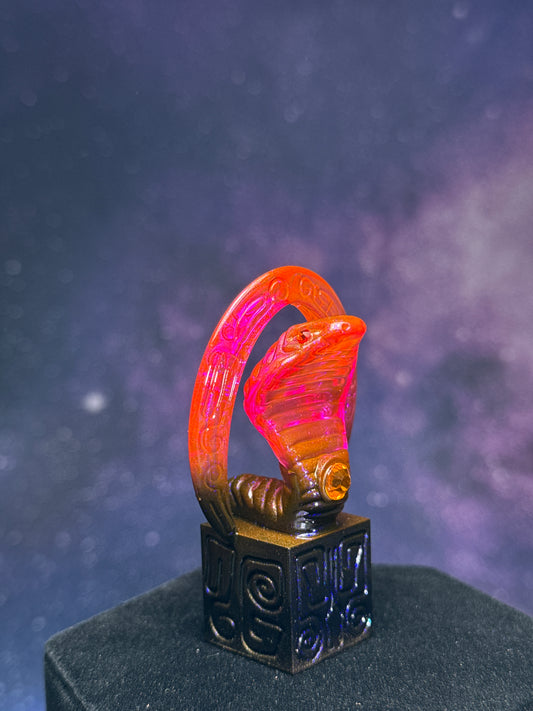 Egyptian Cobra: Fade From Pink