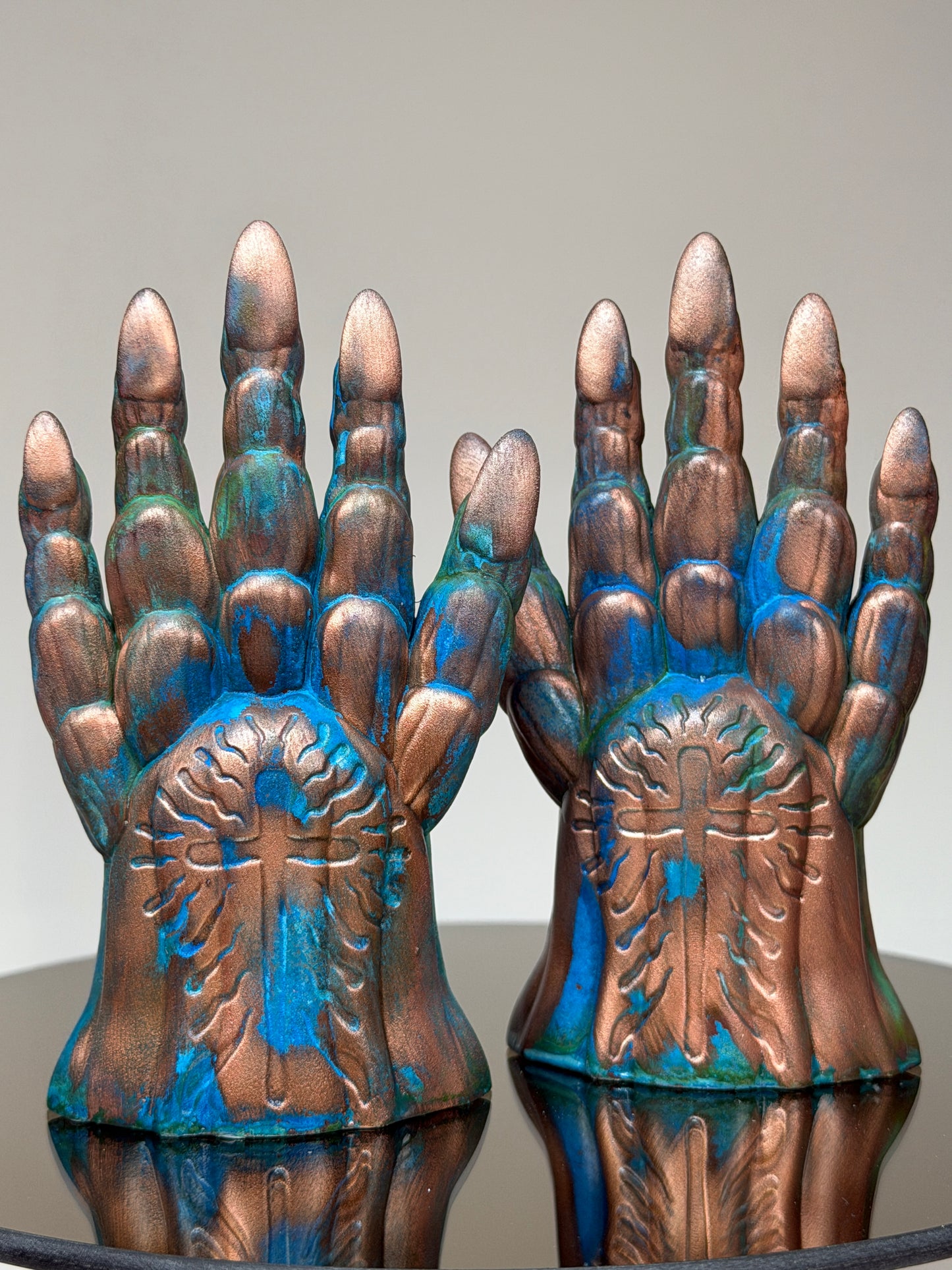 Jesus Christ Claws: Copper Plated Command