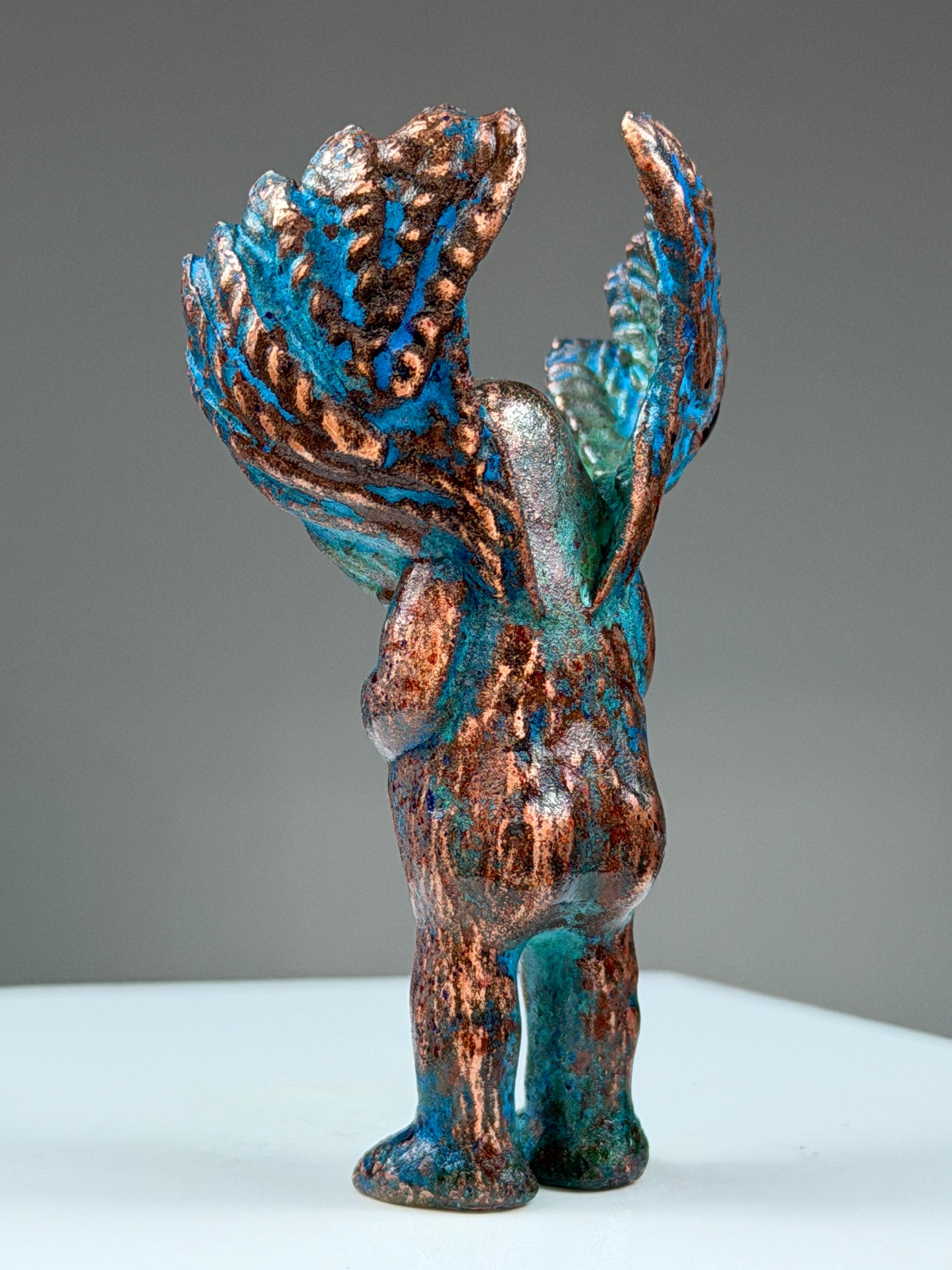 Winged Monster: Copper Plated