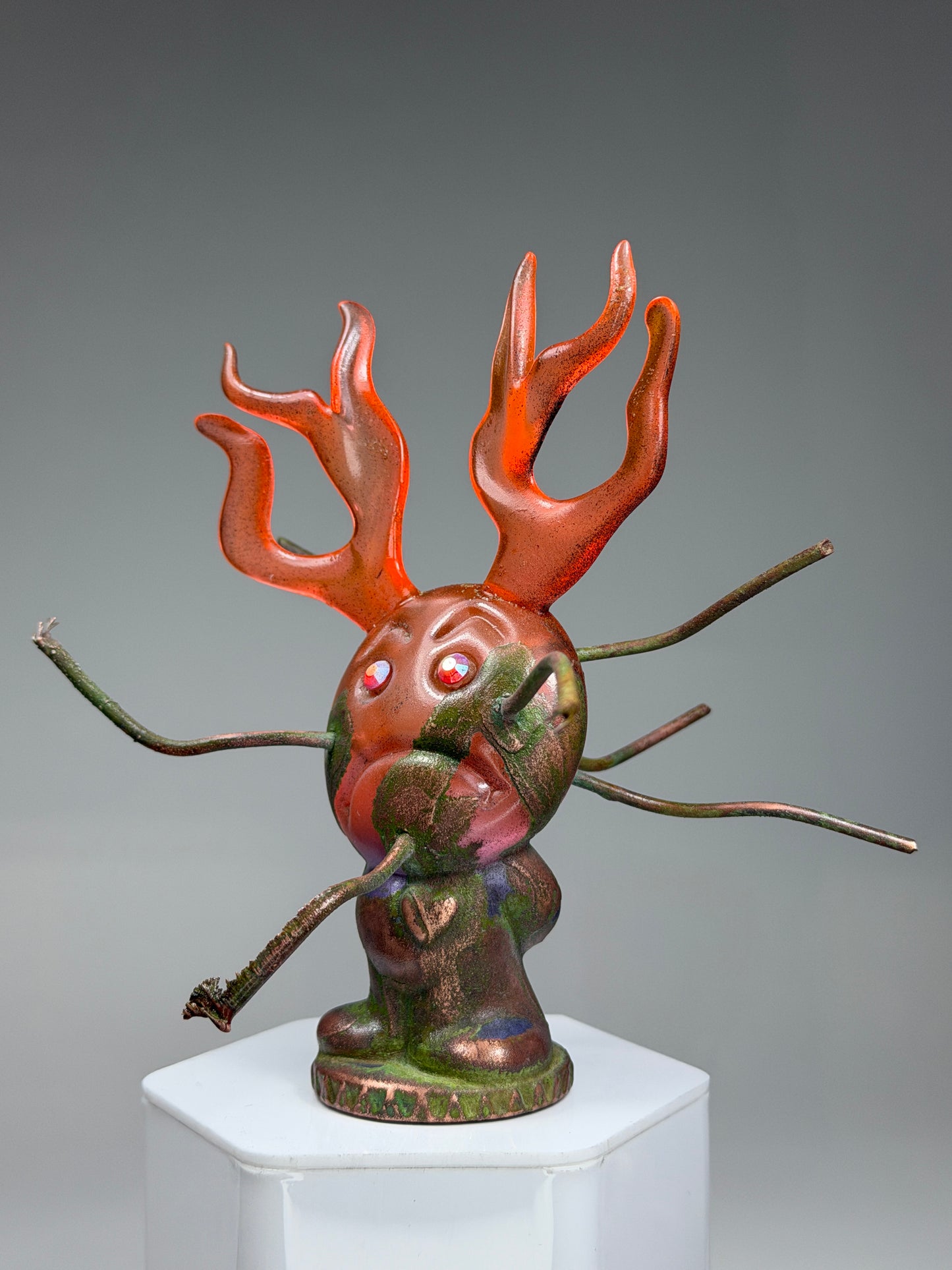 Sad with Antlers: Copper Plated Infection