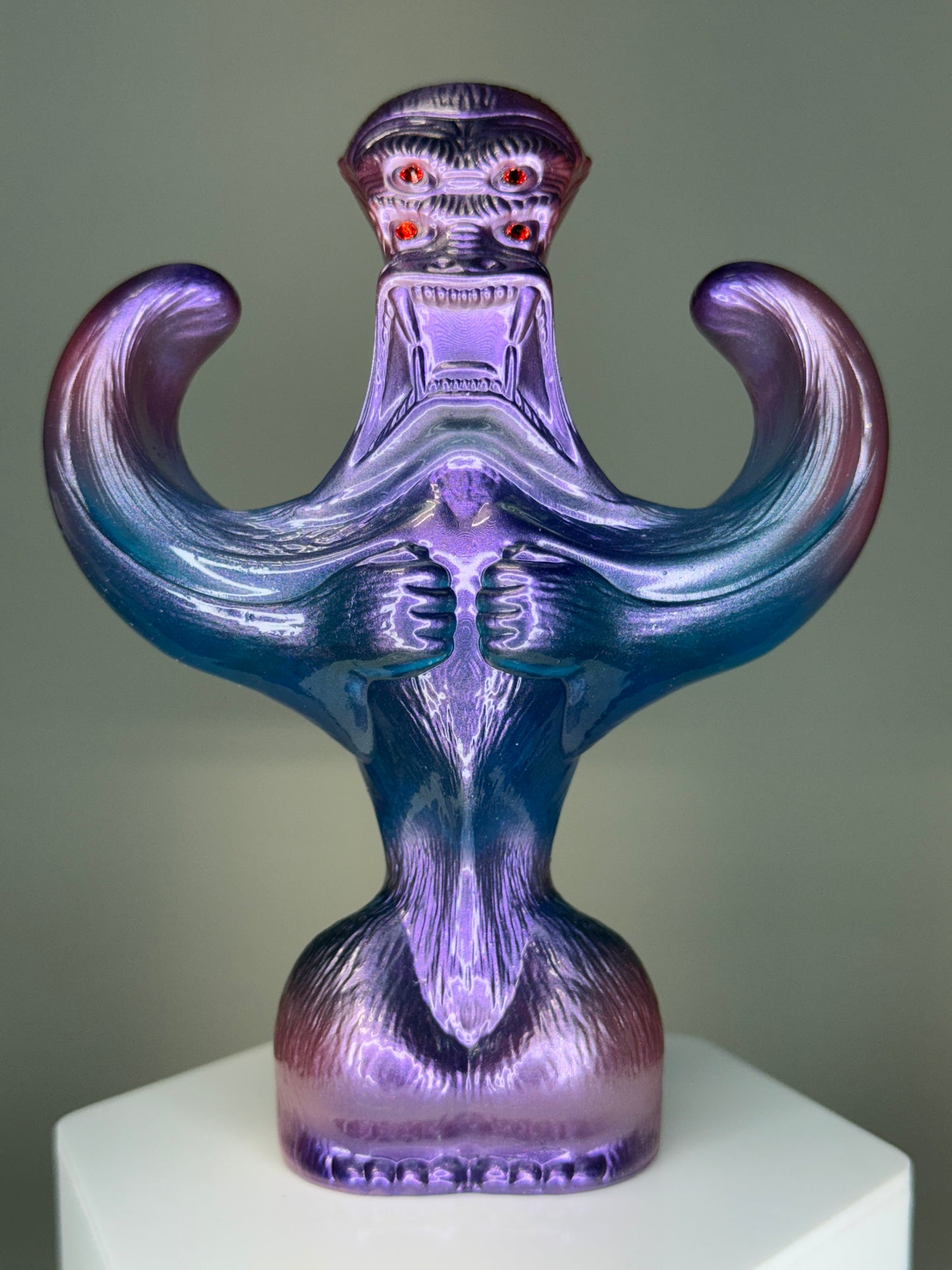 Breaking Wave Ape: Translucent Blue/Pearlescent Purple/Pink