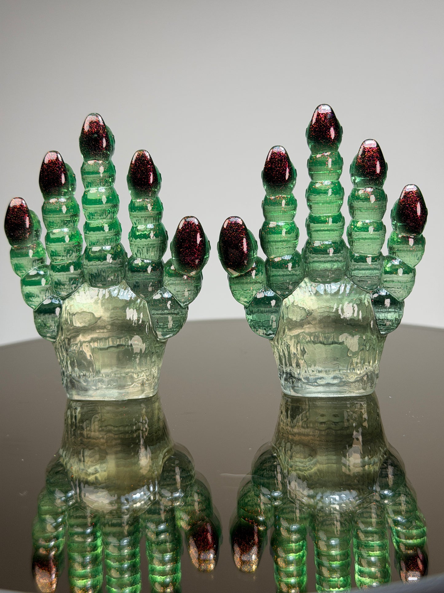 Ape Head Claws: Green (small set)
