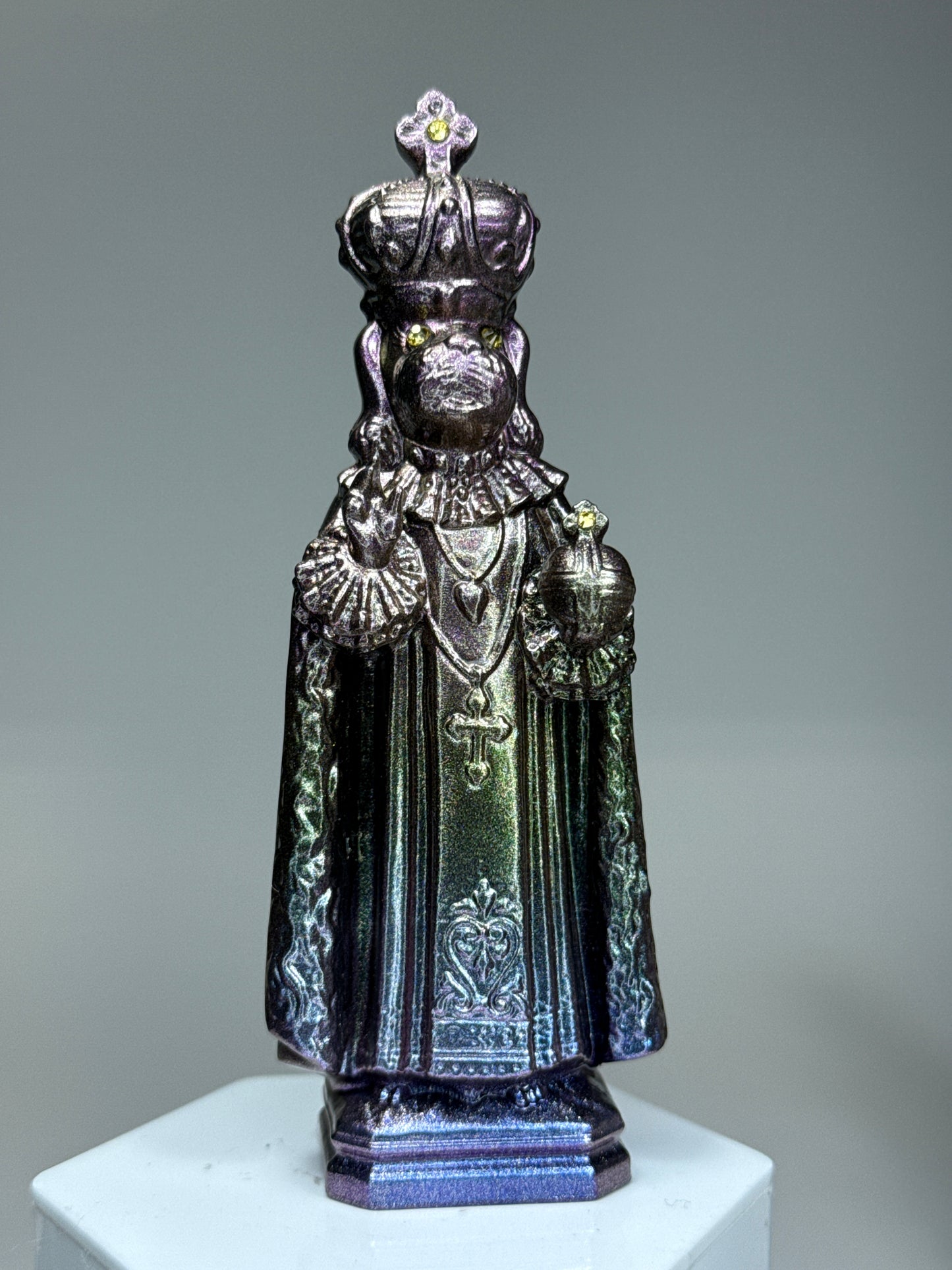 Saint Poodle: Multi Chrome