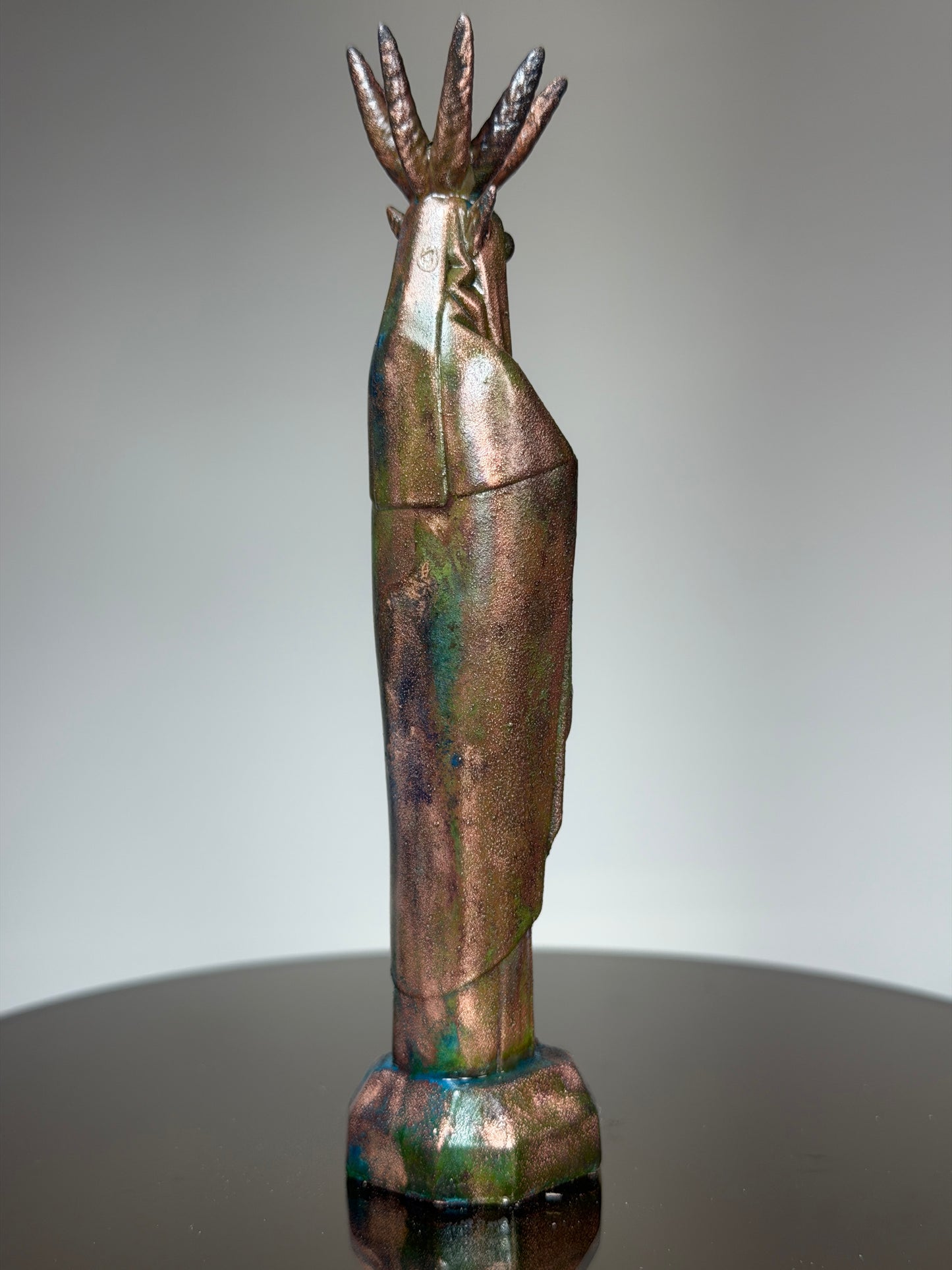 Bafflerack Mary set, Copper Plated for B