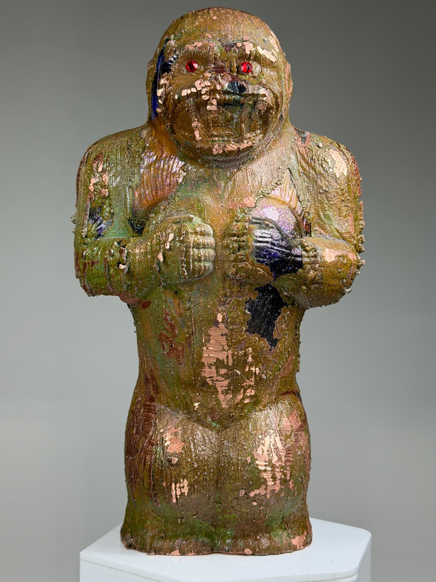 Ape: Copper Plated Battle Damage