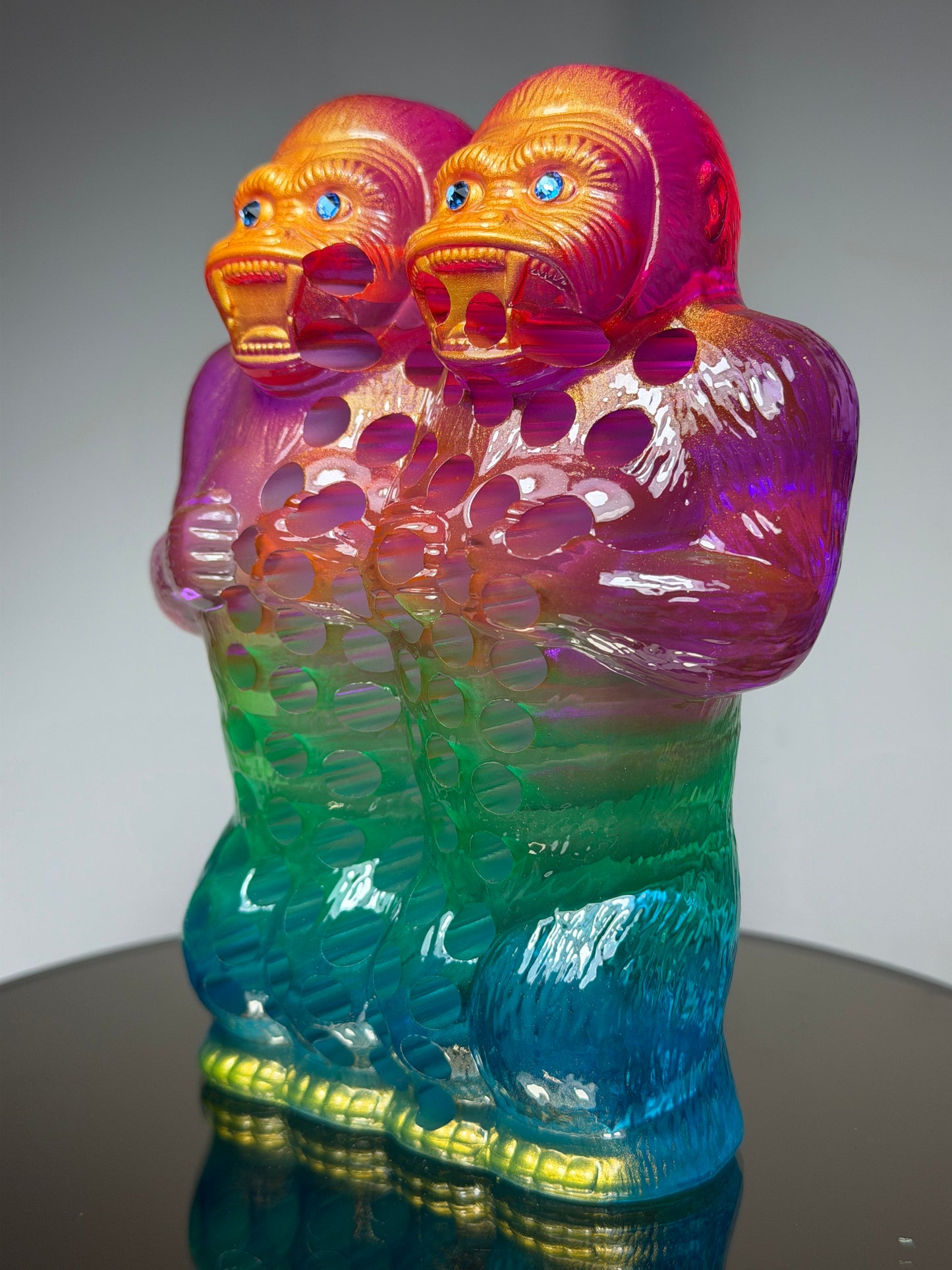 Perforated Ape Freak: Transparent Nurturing