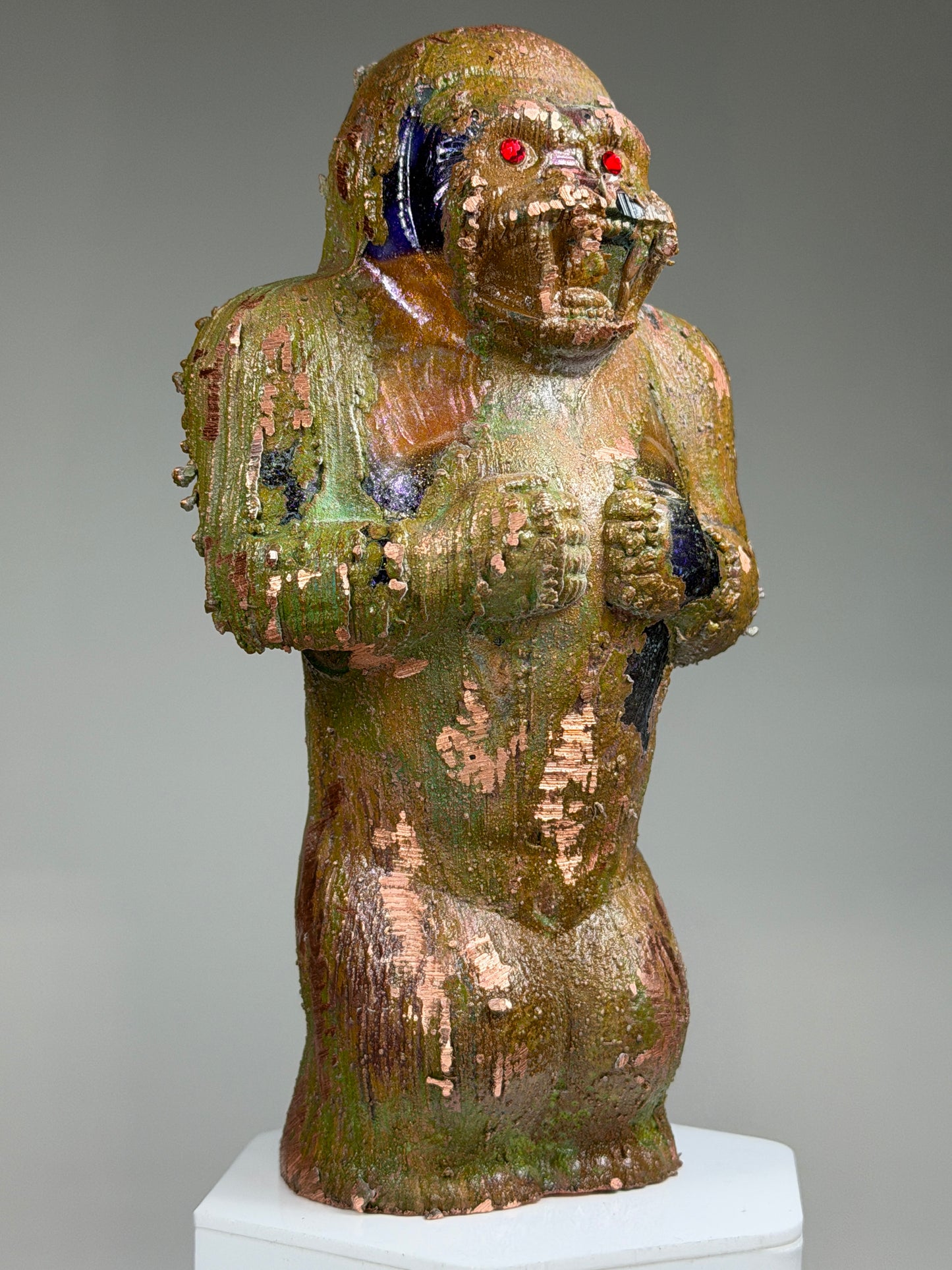 Ape: Copper Plated Battle Damage