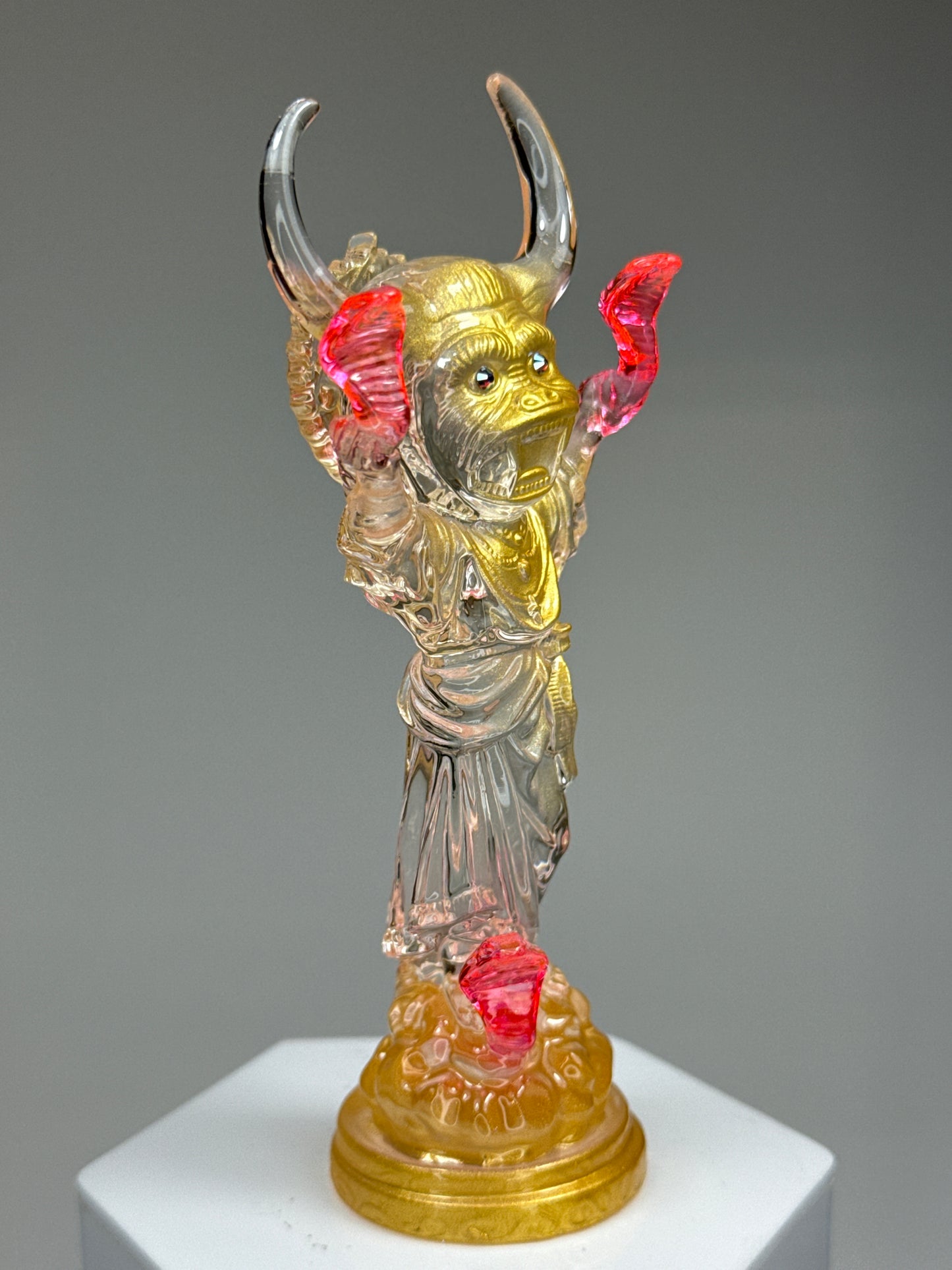 Snake Handler: Gold/Clear/Red