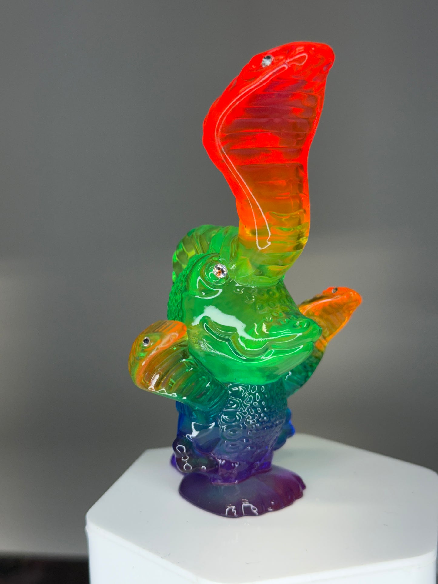 Cobra Cult Croc: Transparent Rainbow