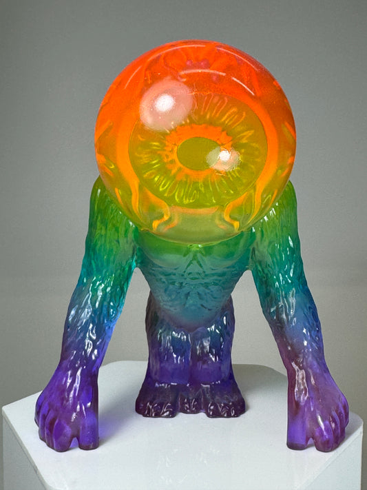 World Famous Deep Space Eyeball Ape: Transparent Rainbow