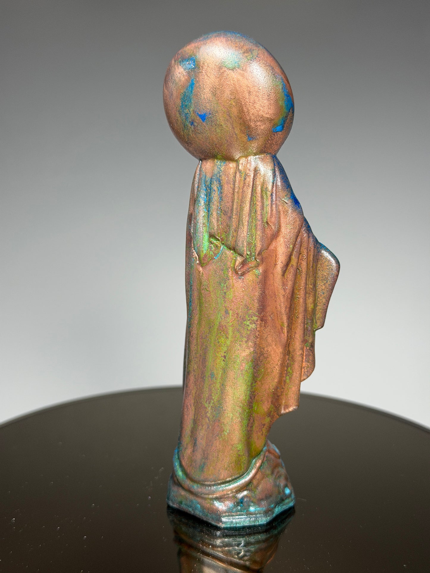 Happy Mary: Copper Plated Smile