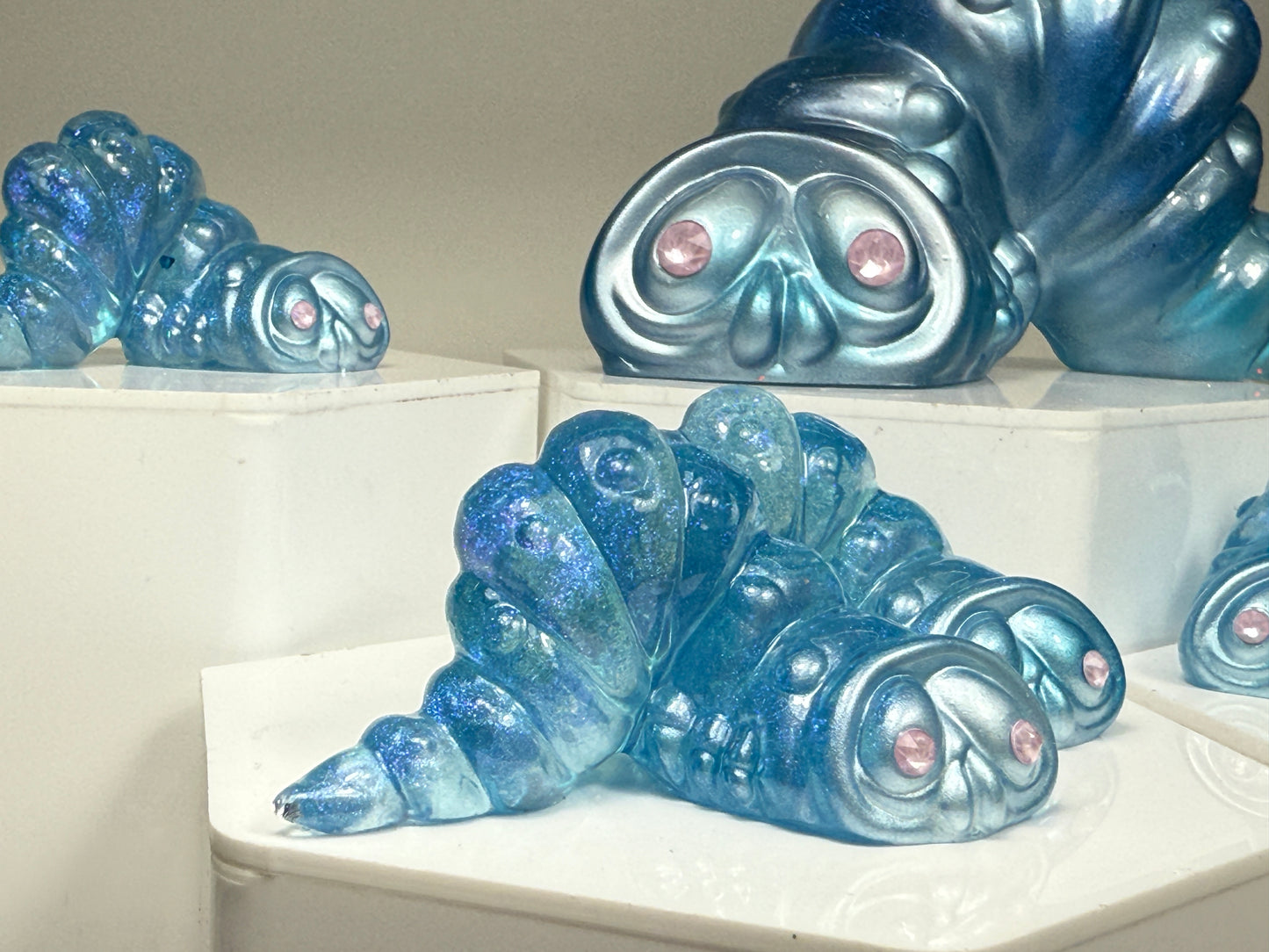 Worm: Shifty Blue Set of 7