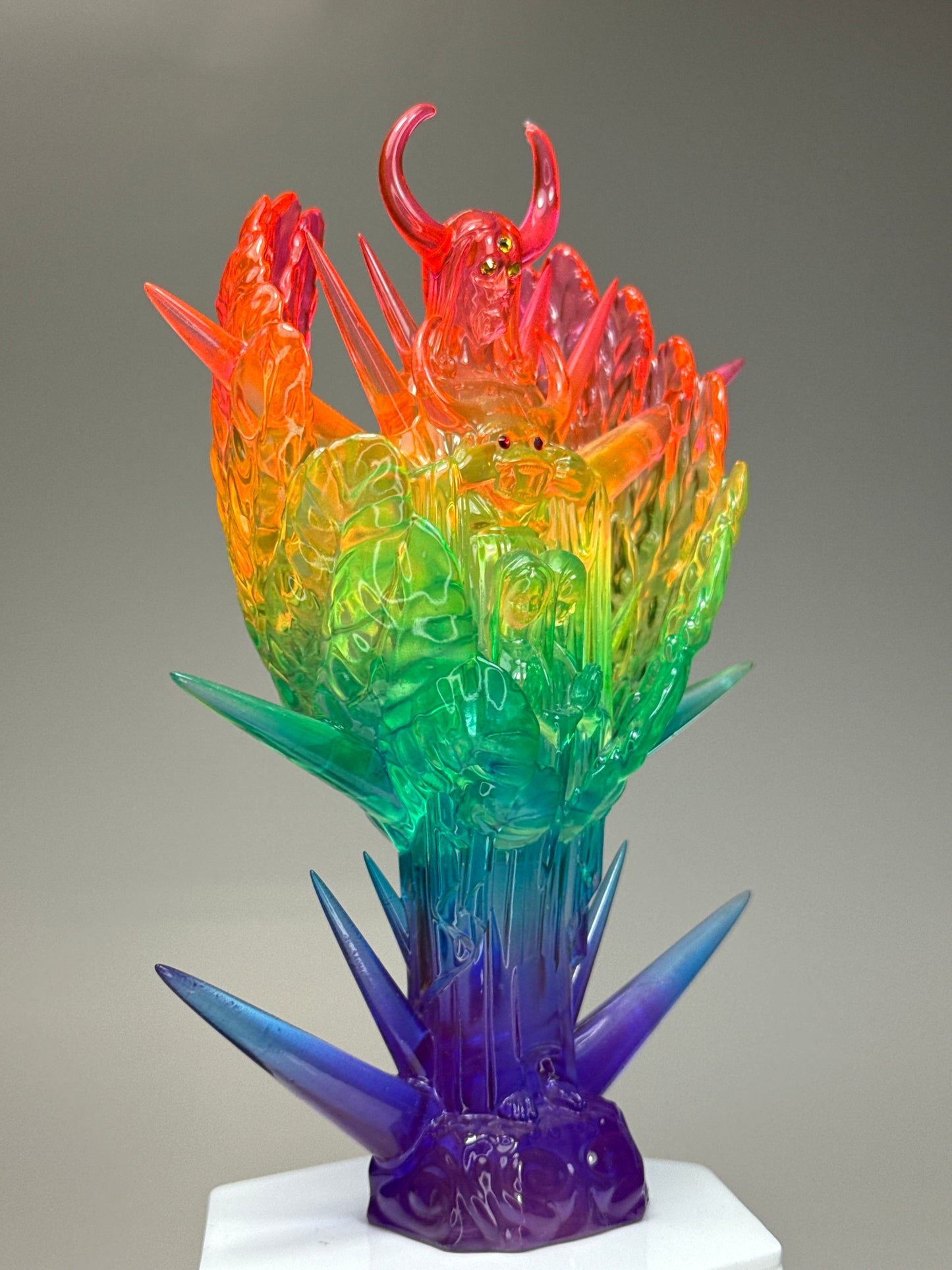 Demonic Jesus: Transparent Rainbow Day