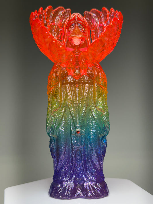 God Disguised as a Sad Dog: Transparent Gold Rainbow