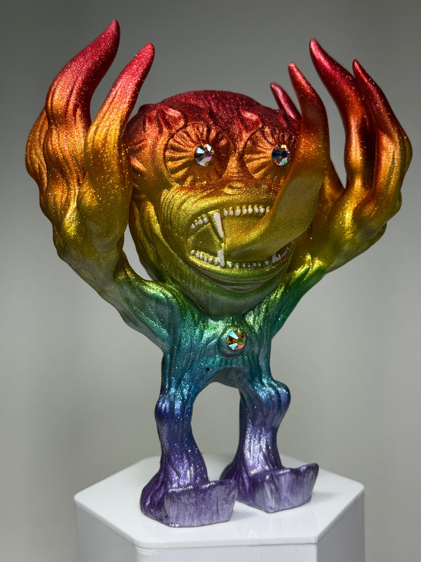 Migraine Ape: Metal Flake Rainbow Sr.