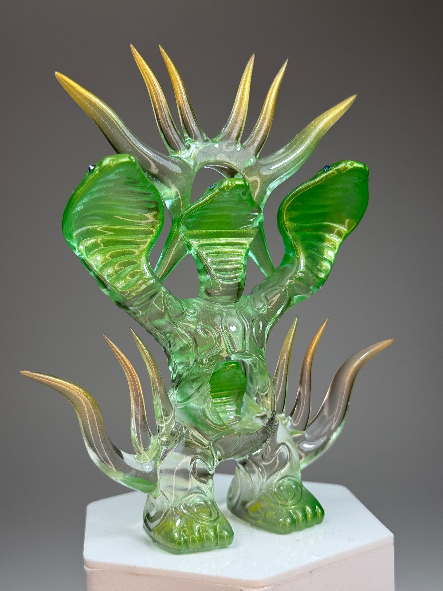 Sun of Cobra Cult: Clear with Green