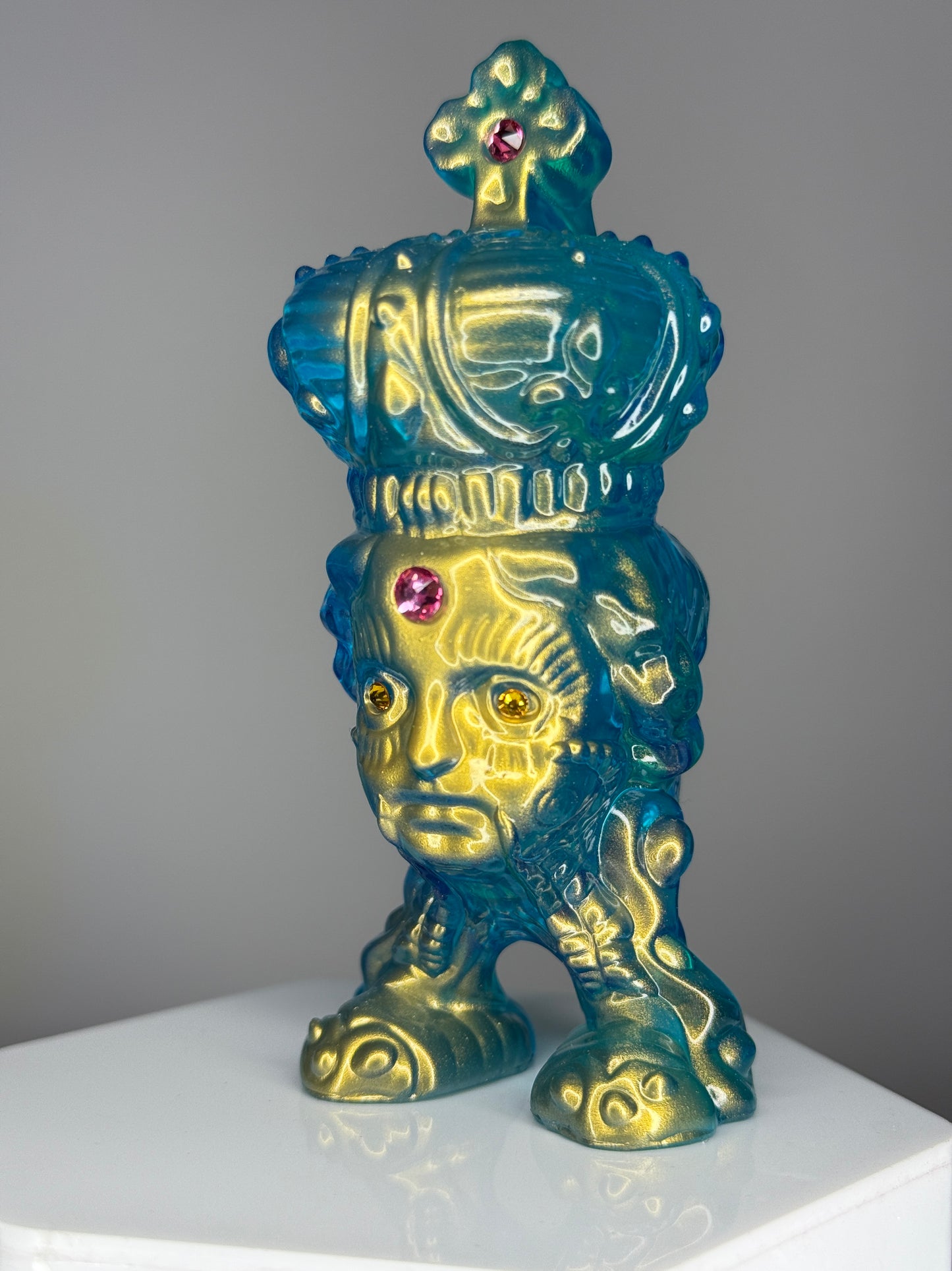 Mecha Faith Hopper: Clear Blue