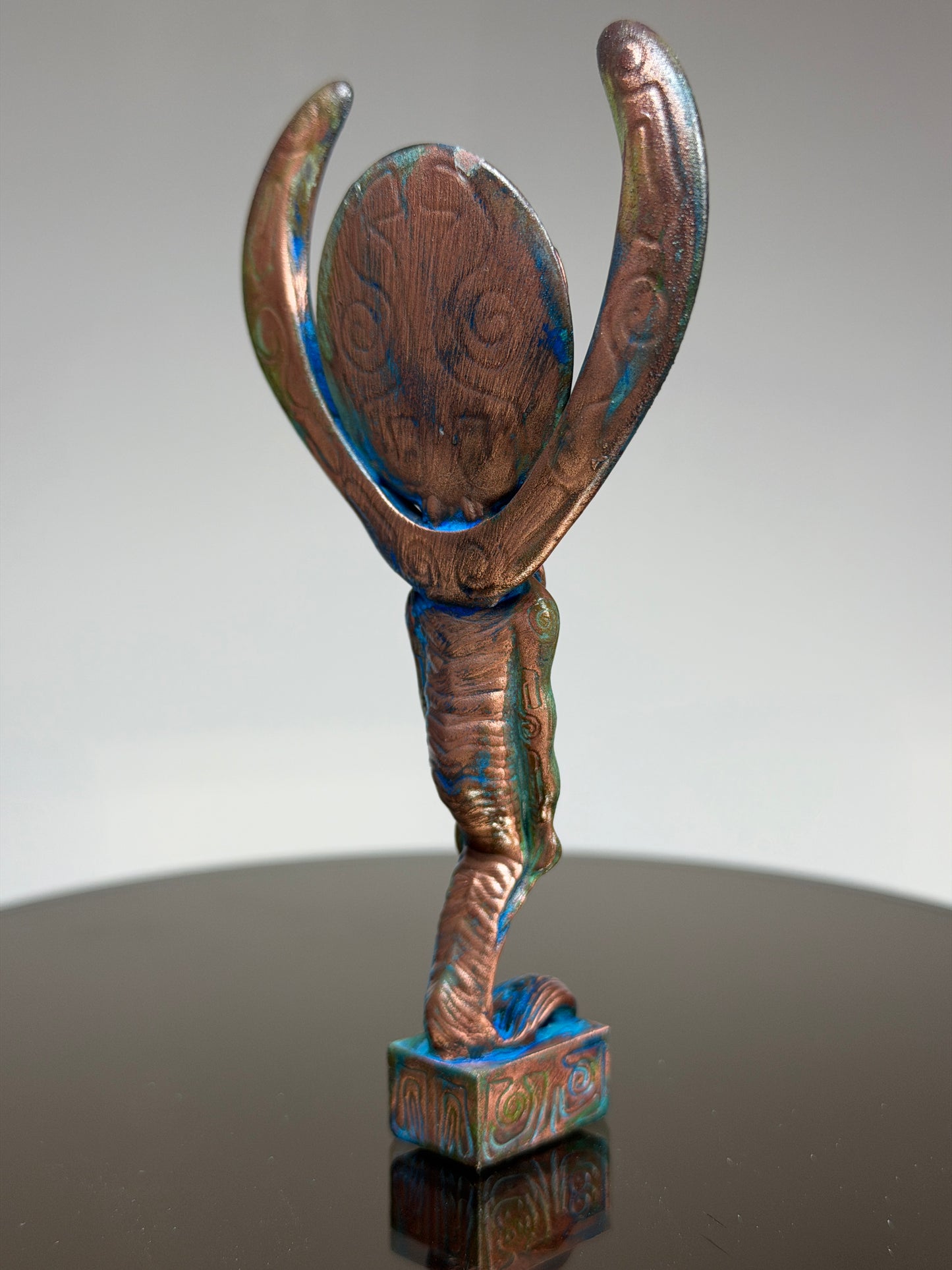 Ibis Serpent Mummy: Copper Plated Twist