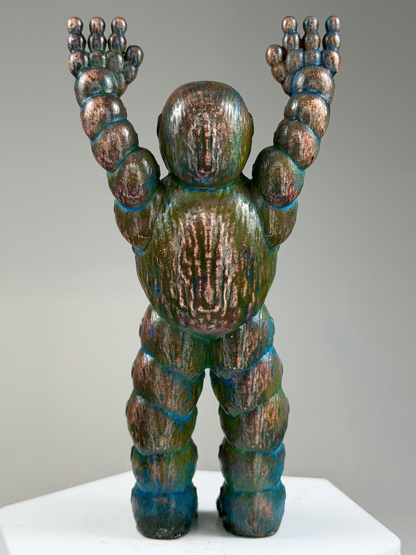 Head Ape: Copper Plated