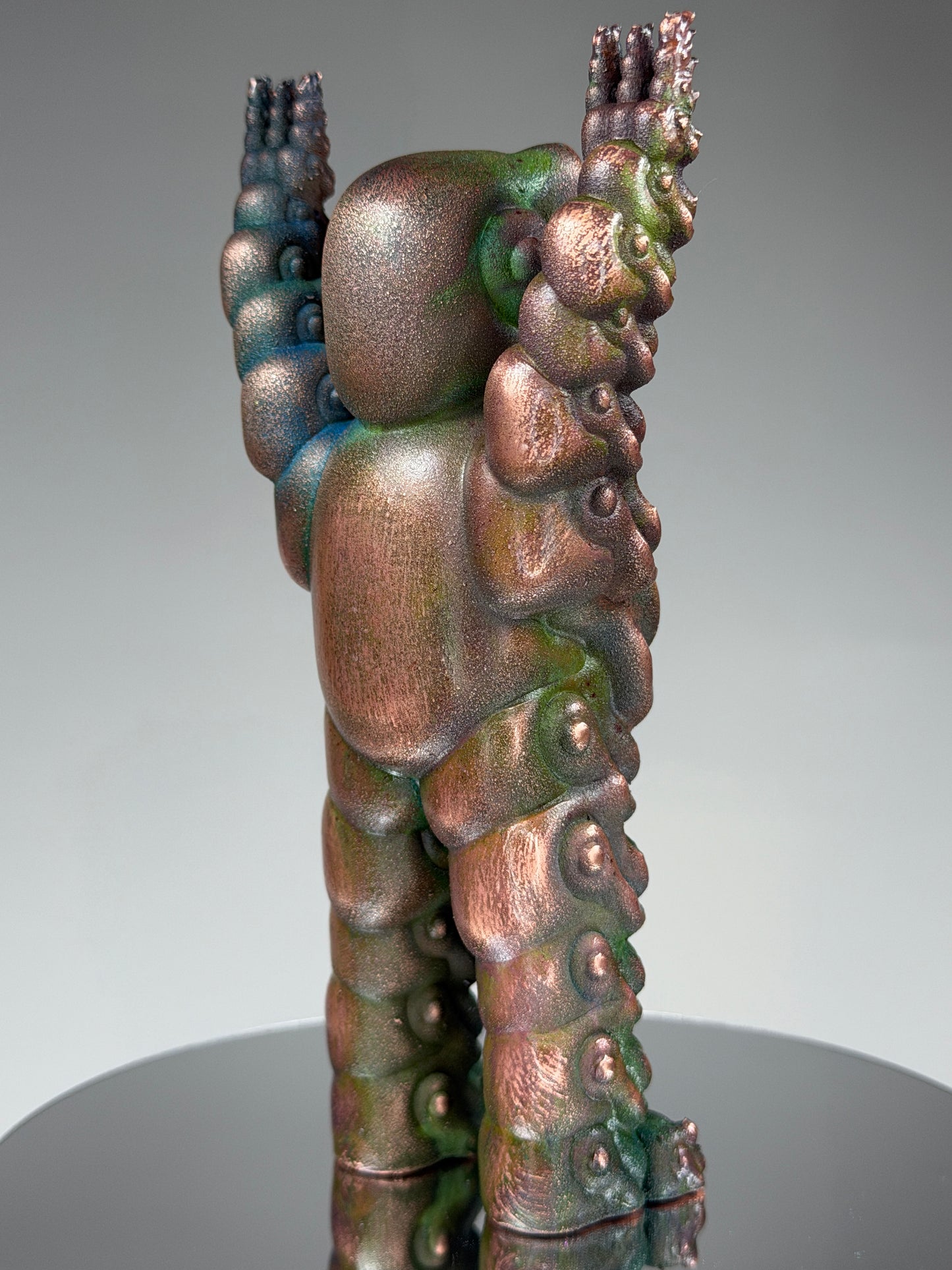 Mecha Head Ape: Copper Plated Destruction