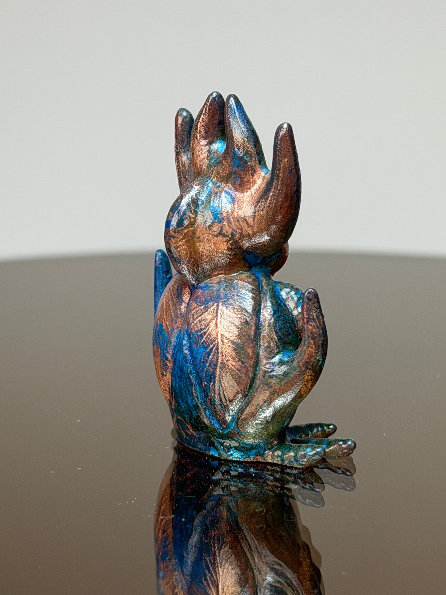 Round Fly: Copper Plated Zoom